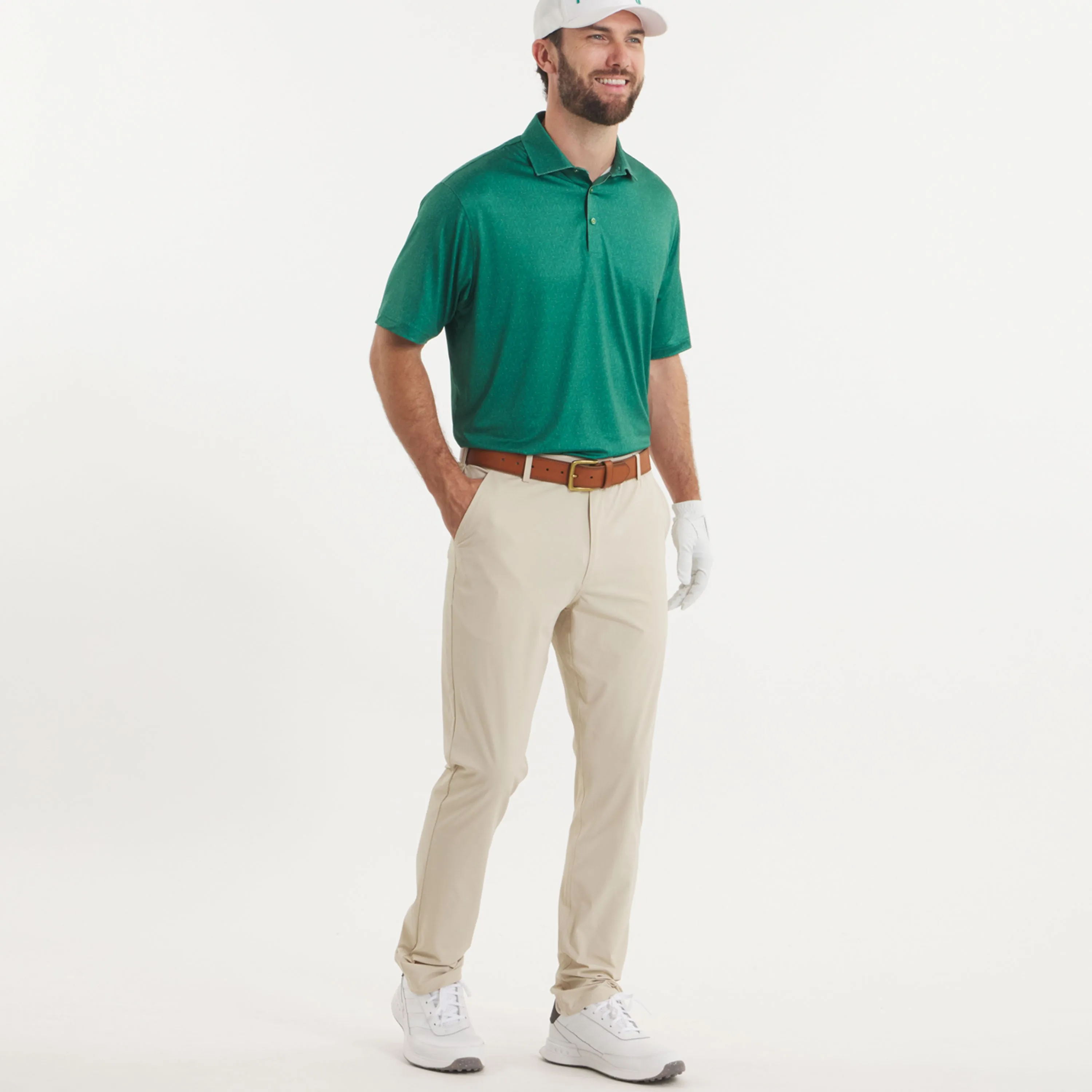 Southern Marsh 21 Flyline Performance Polo - Greens In Regulation