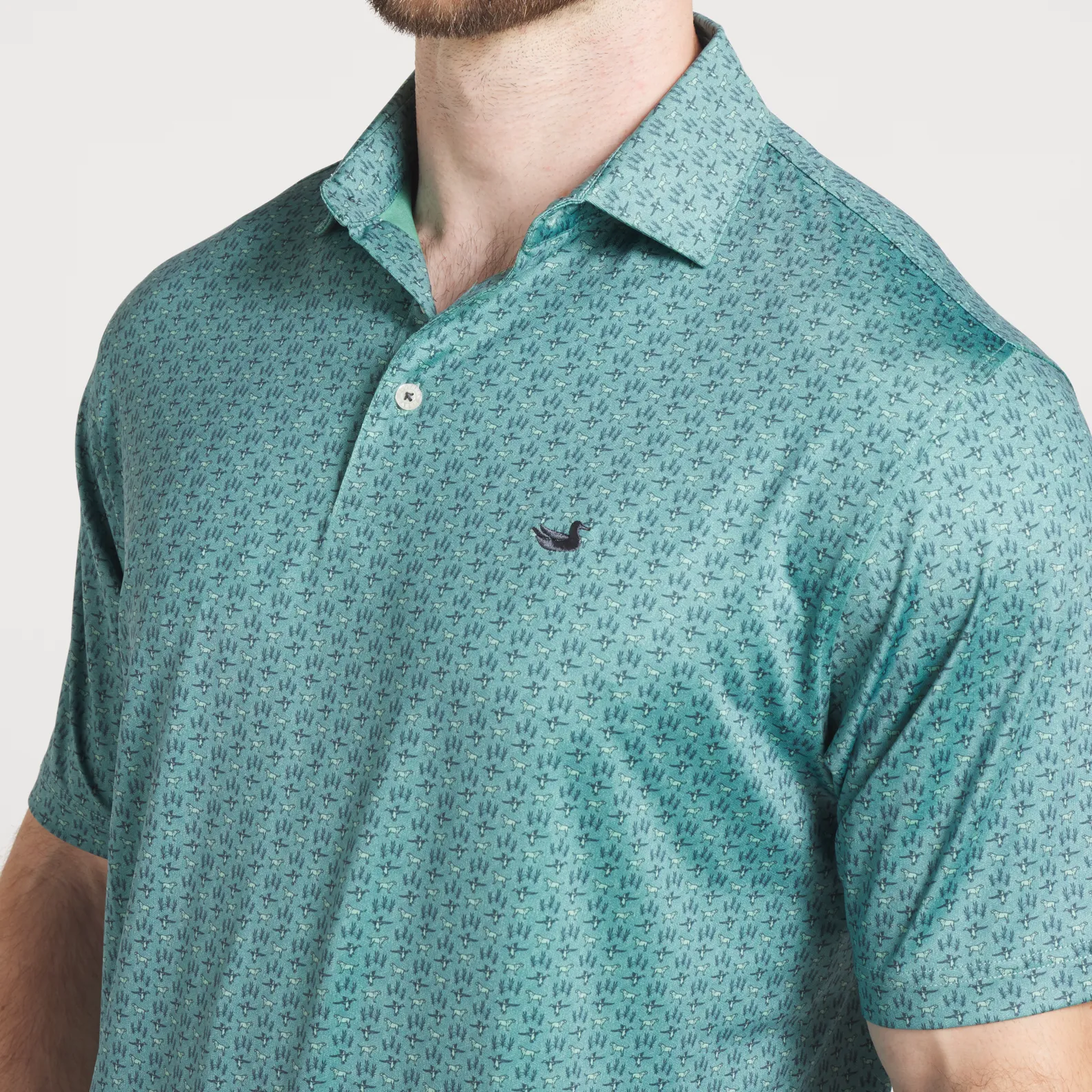 Southern Marsh 21 Flyline Performance Polo - Marsh Morning