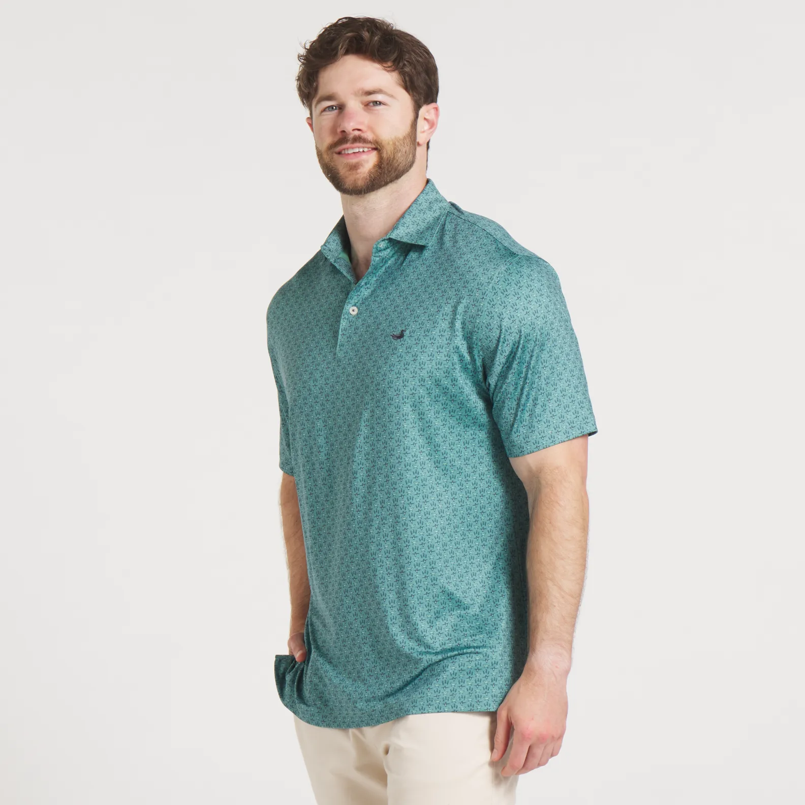 Southern Marsh 21 Flyline Performance Polo - Marsh Morning