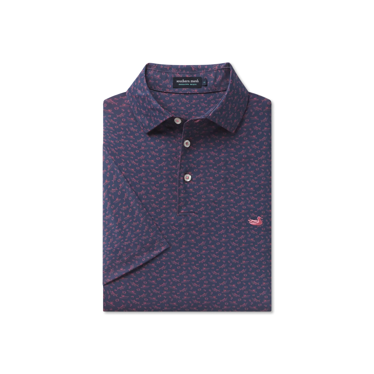 Southern Marsh 21 Flyline Performance Polo - Offshore