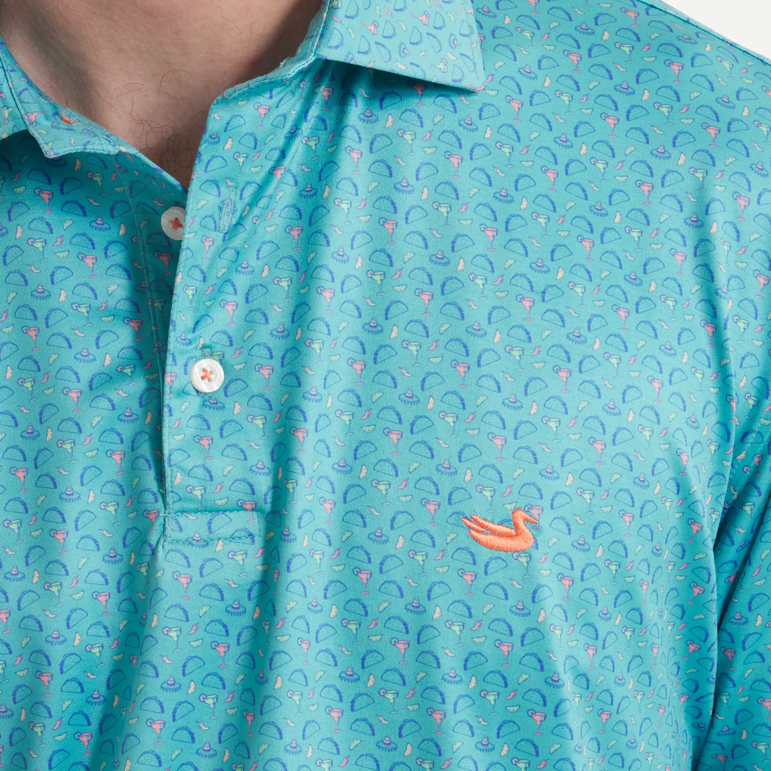 Southern Marsh 21 Flyline Performance Polo - Olé Tuesday