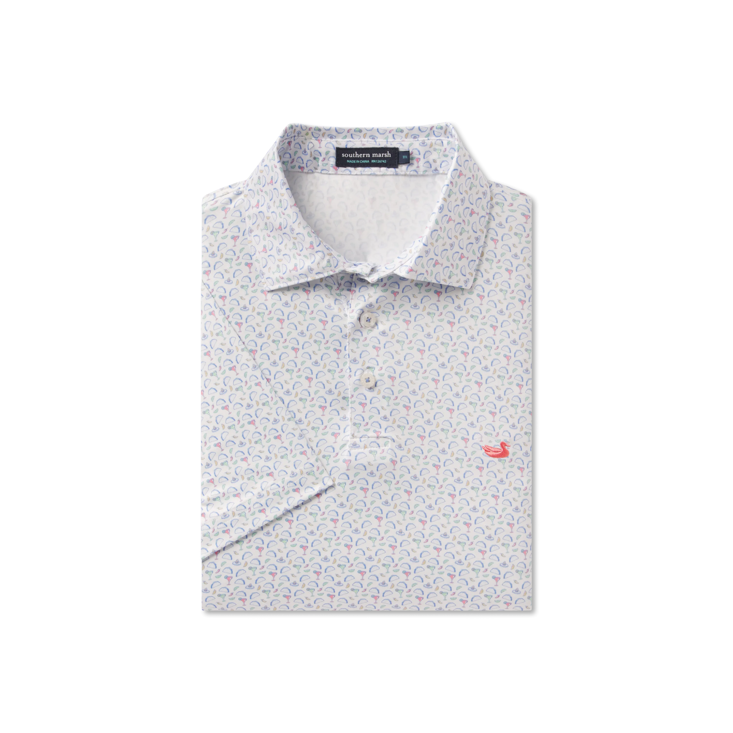 Southern Marsh 21 Flyline Performance Polo - Olé Tuesday