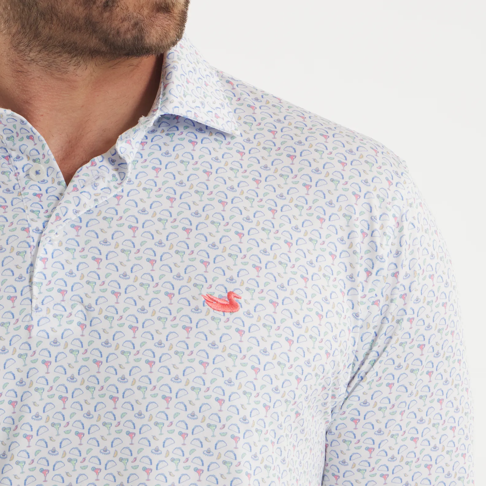 Southern Marsh 21 Flyline Performance Polo - Olé Tuesday