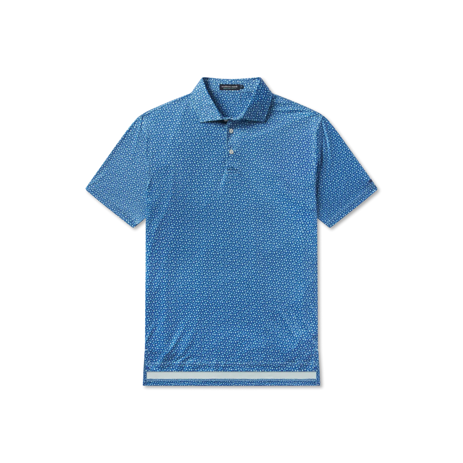 Southern Marsh 21 Flyline Performance Polo - Salt & Lime