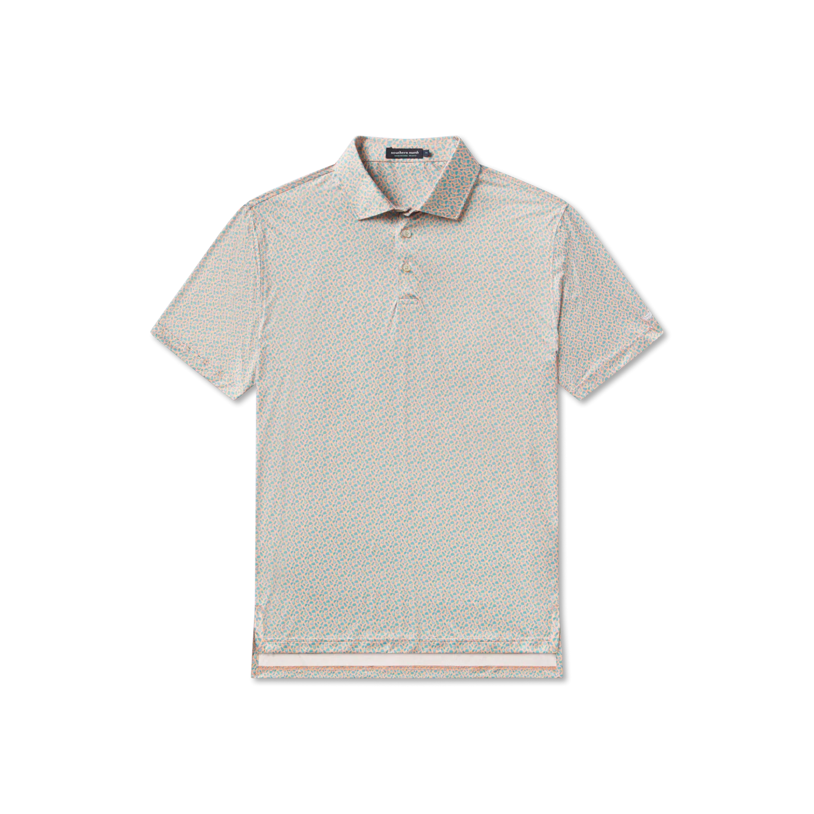 Southern Marsh 21 Flyline Performance Polo - Salt & Lime