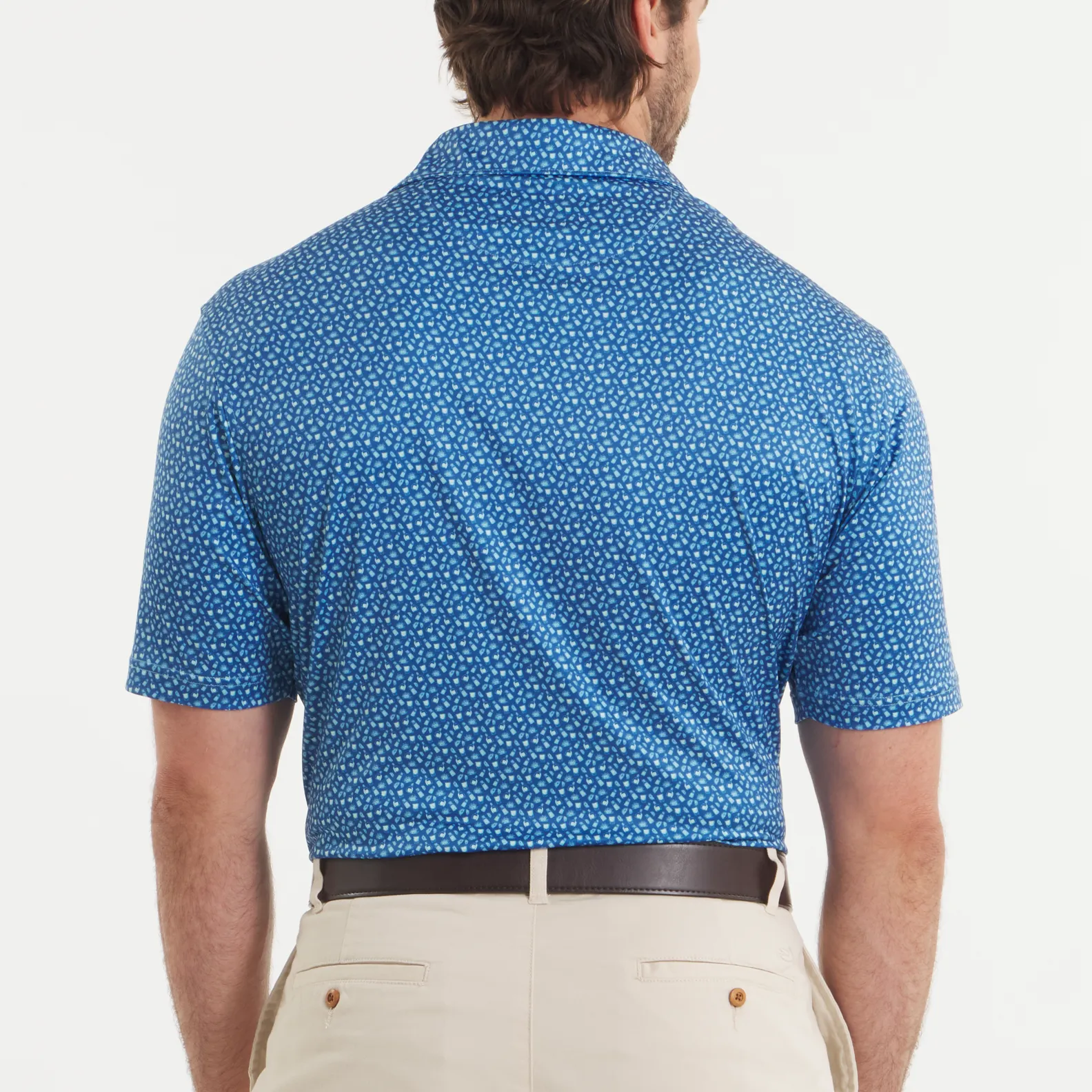 Southern Marsh 21 Flyline Performance Polo - Salt & Lime