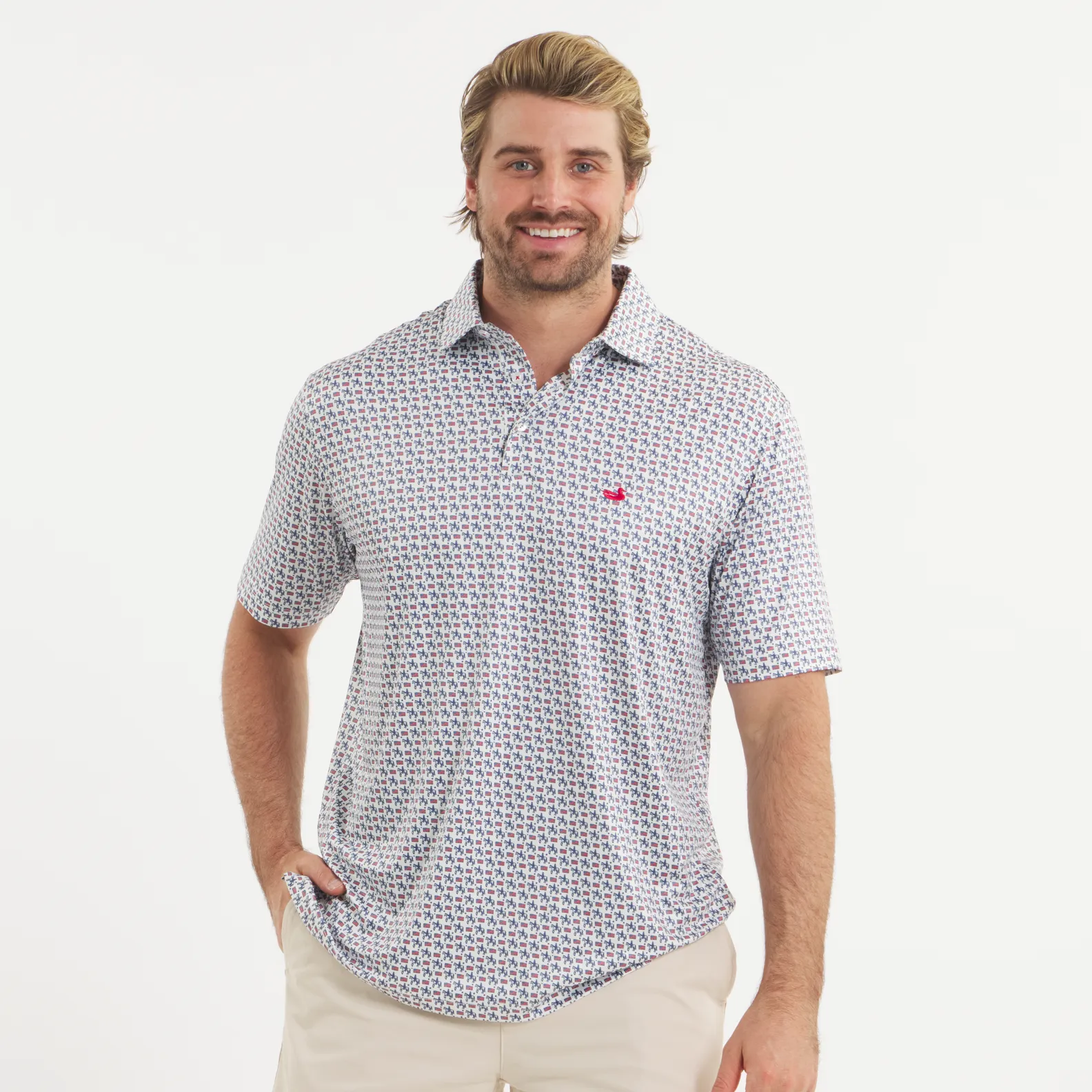 Southern Marsh 21 Flyline Performance Polo - The American West