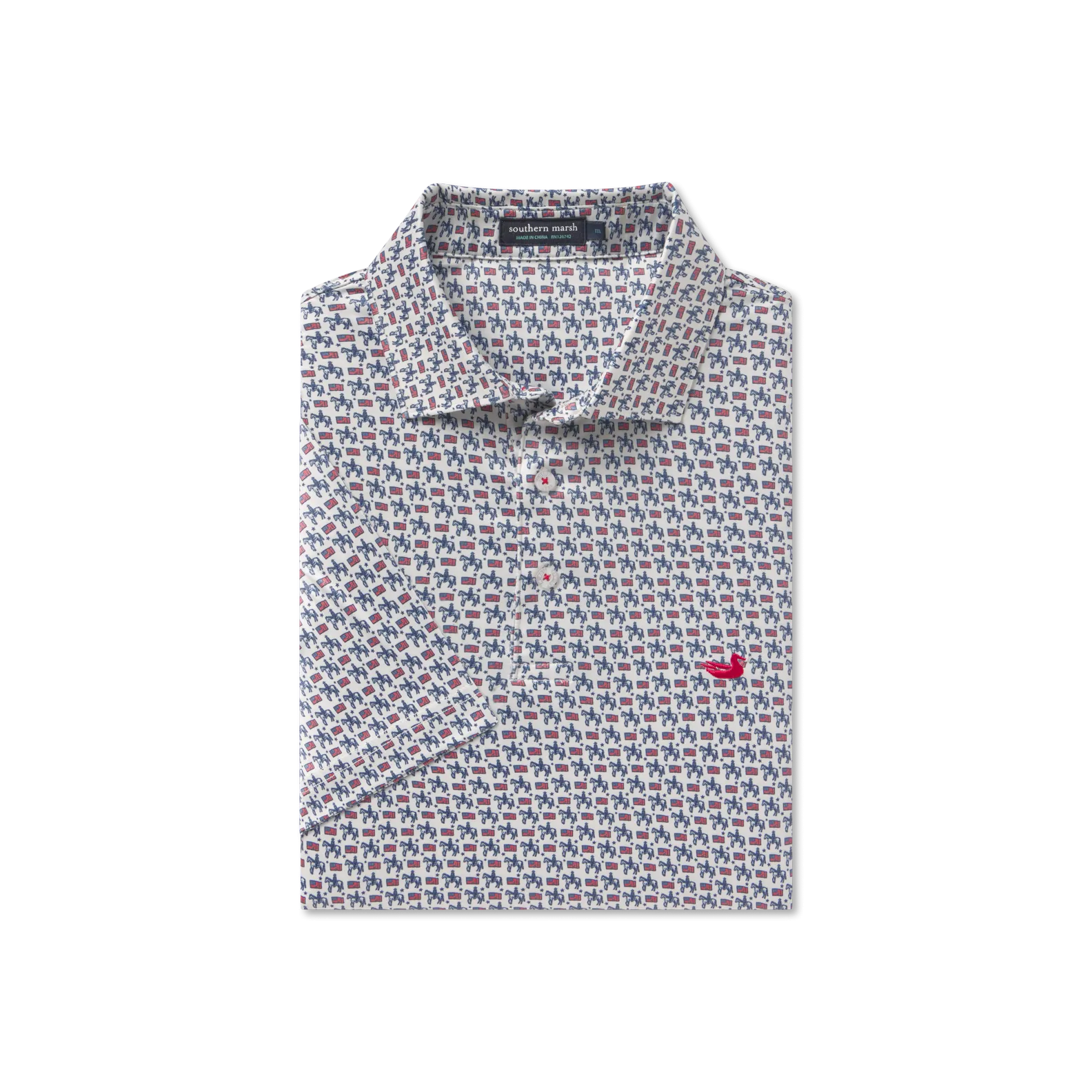 Southern Marsh 21 Flyline Performance Polo - The American West