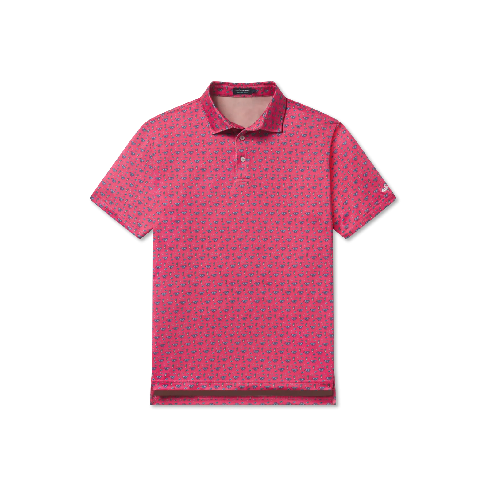 Southern Marsh 21 Flyline Performance Polo - Thoroughbred