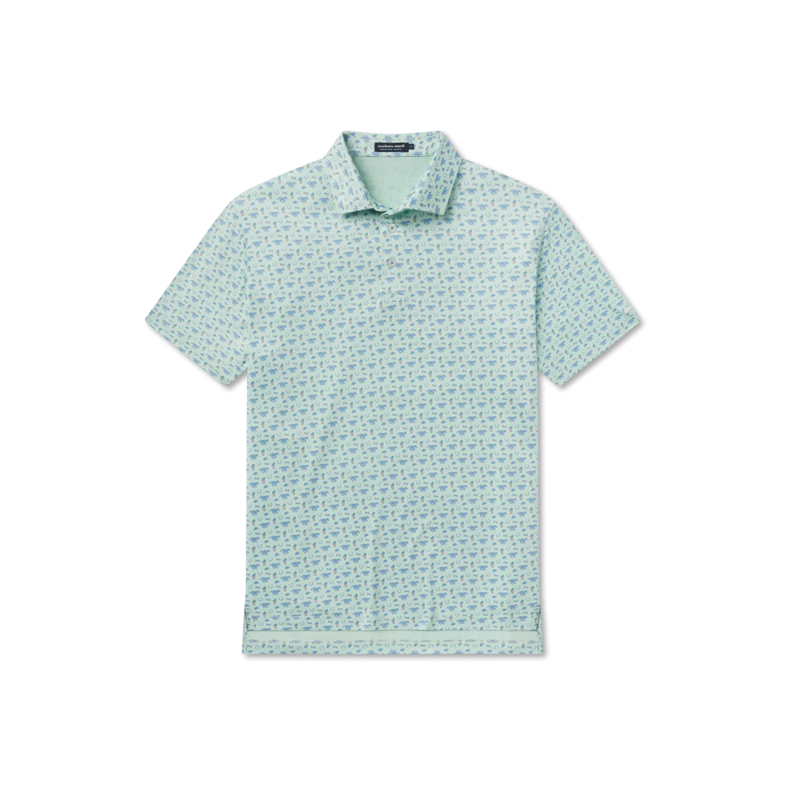 Southern Marsh 21 Flyline Performance Polo - Thoroughbred