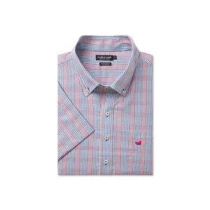 Southern Marsh 21 Franklin Performance Gingham Dress Shirt - Short Sleeve