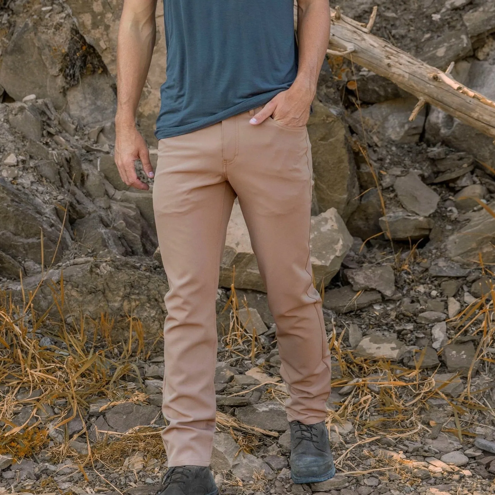 Southern Marsh 21 Frisco Stretch Five Pocket Pant - Khaki