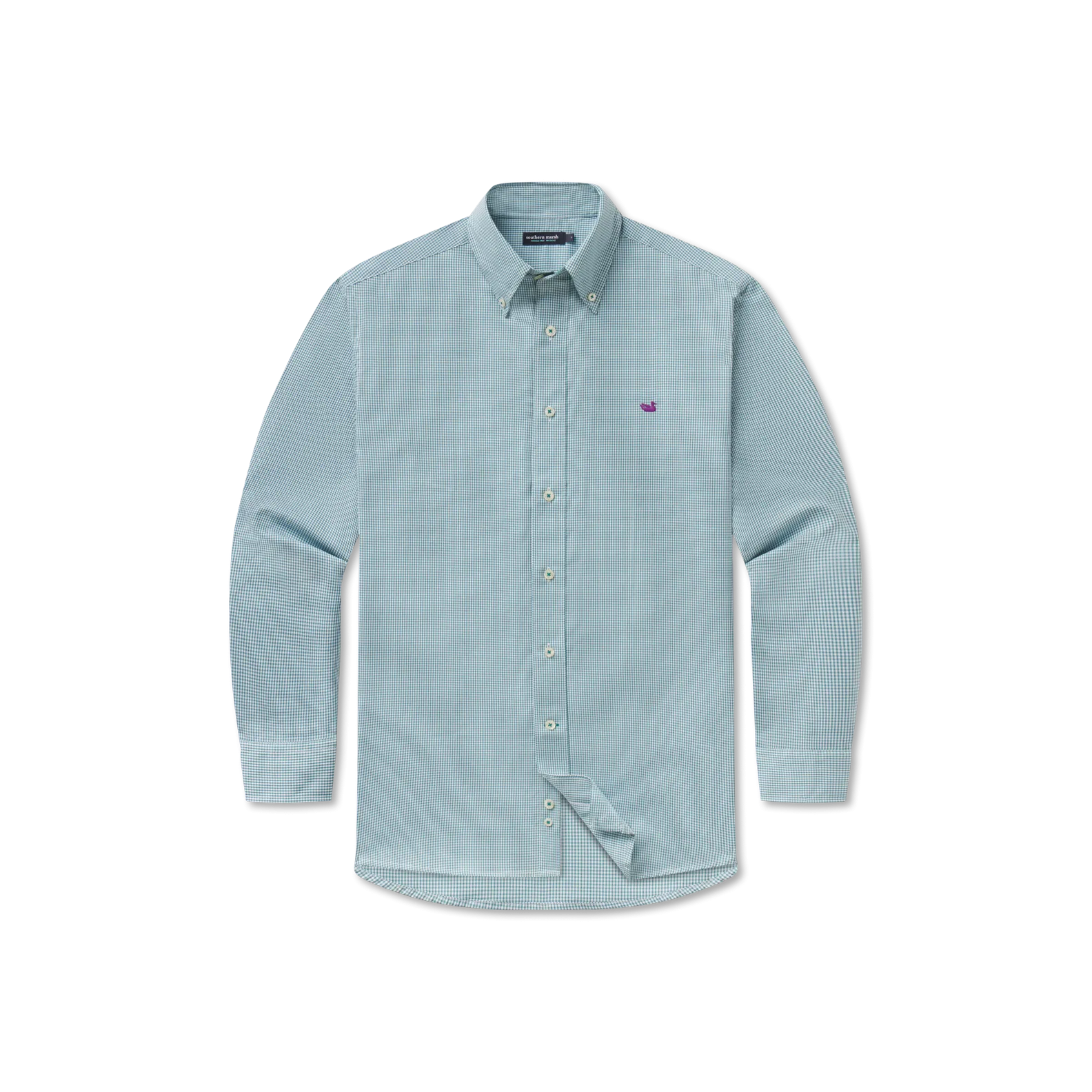 Southern Marsh 21 Gadwall Gingham Dress Shirt