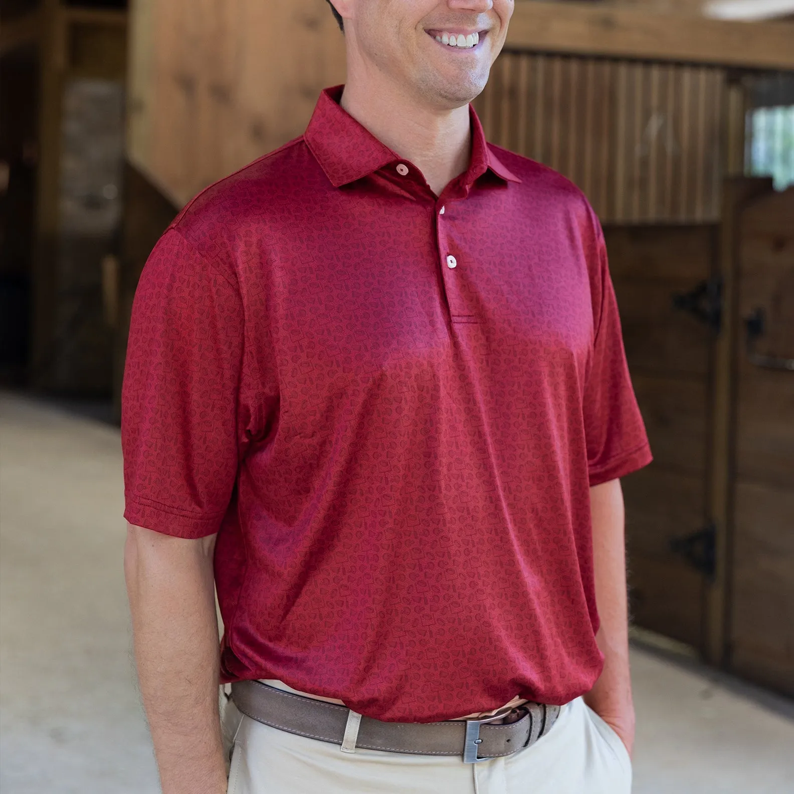 Southern Marsh 21 Goal Line Performance Polo