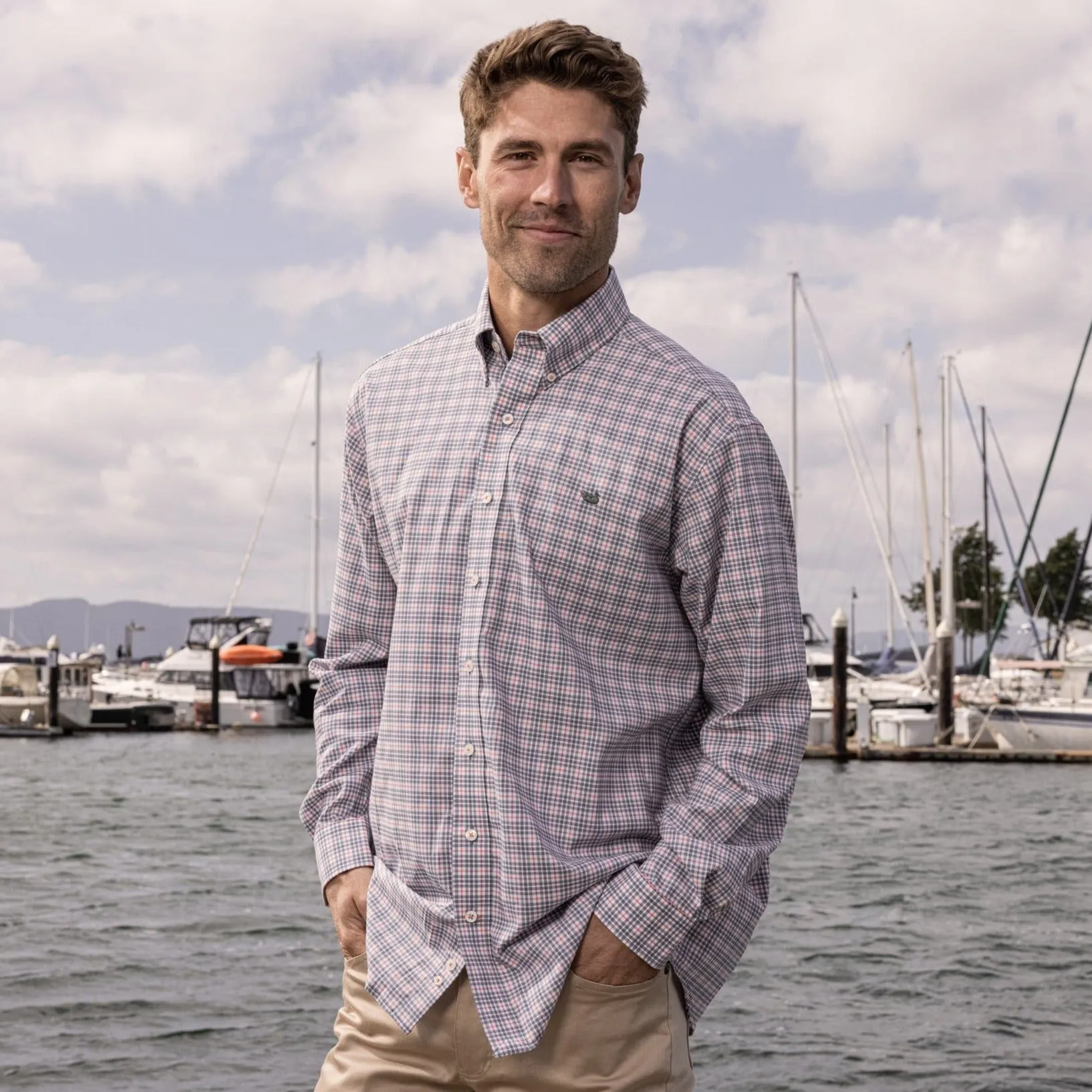 Southern Marsh 21 Gonzales Performance Dress Shirt