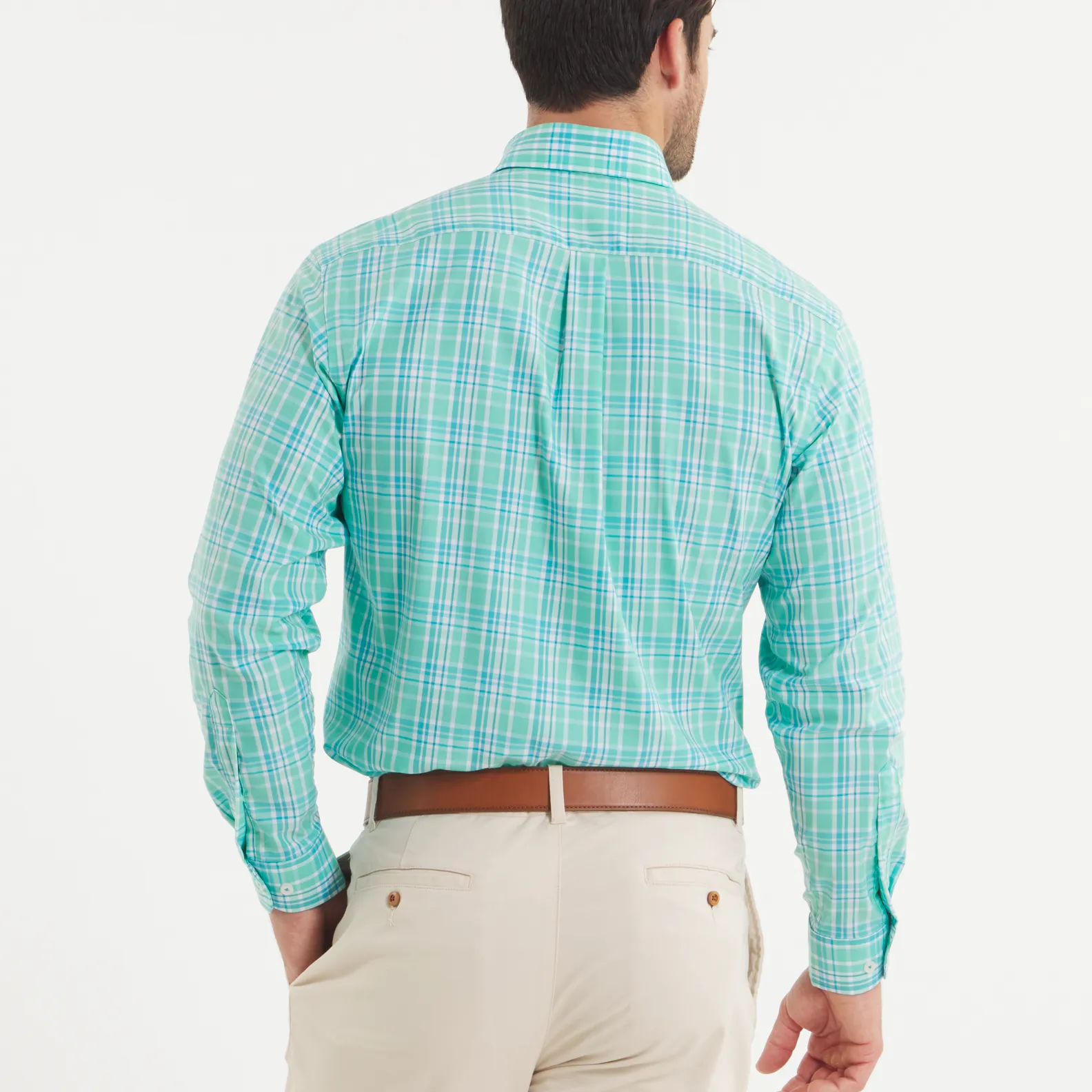 Southern Marsh 21 Grainger Performance Plaid Dress Shirt