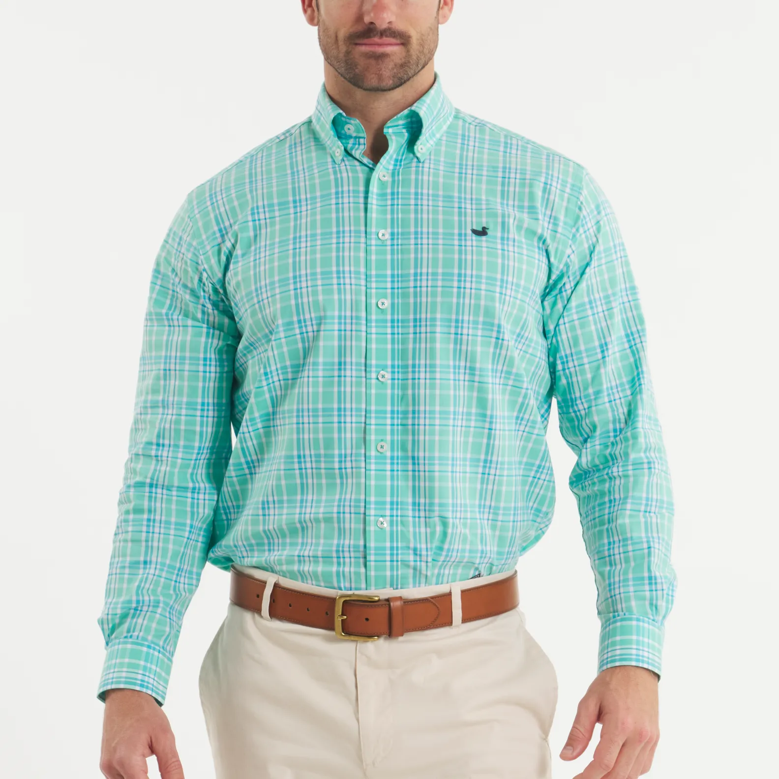 Southern Marsh 21 Grainger Performance Plaid Dress Shirt