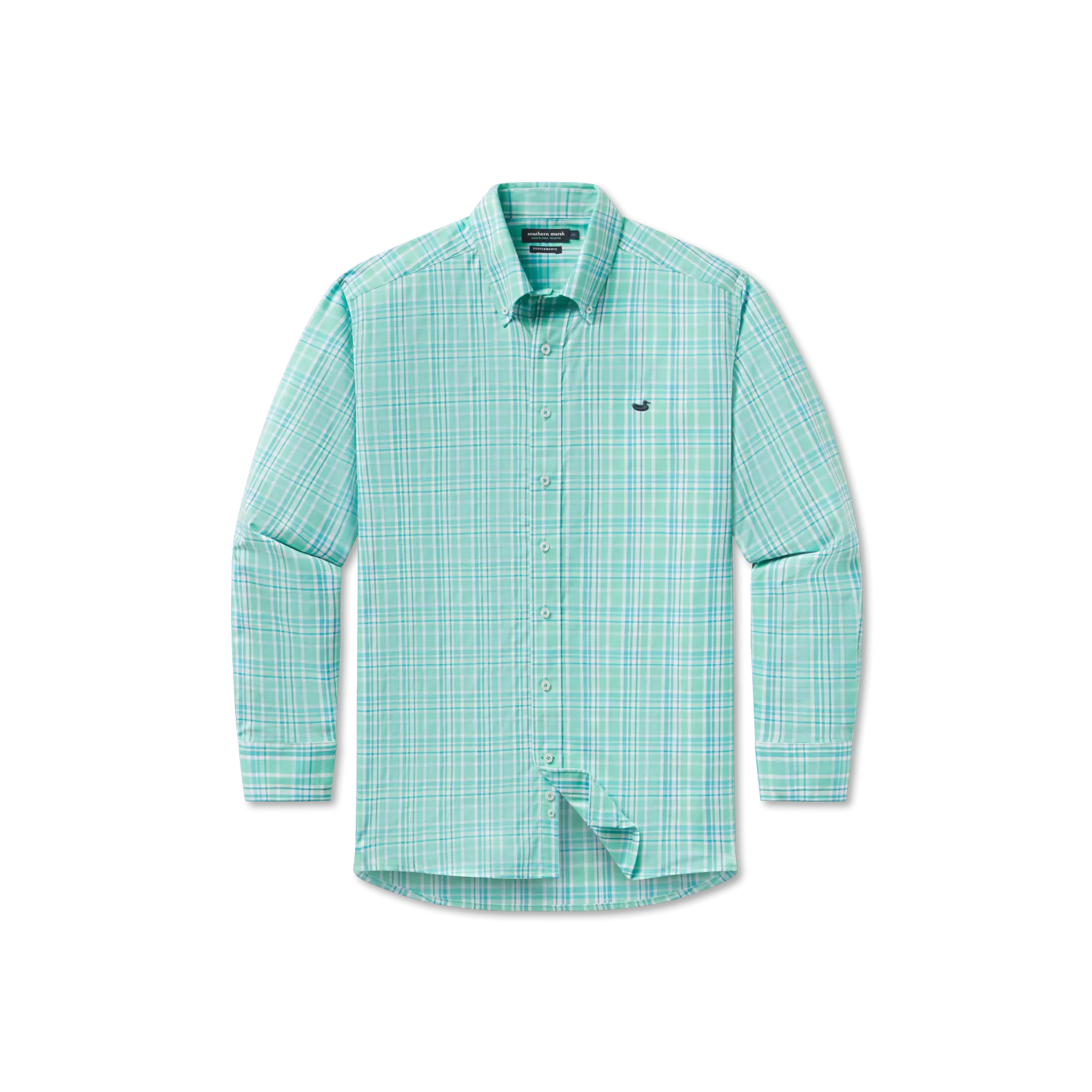 Southern Marsh 21 Grainger Performance Plaid Dress Shirt
