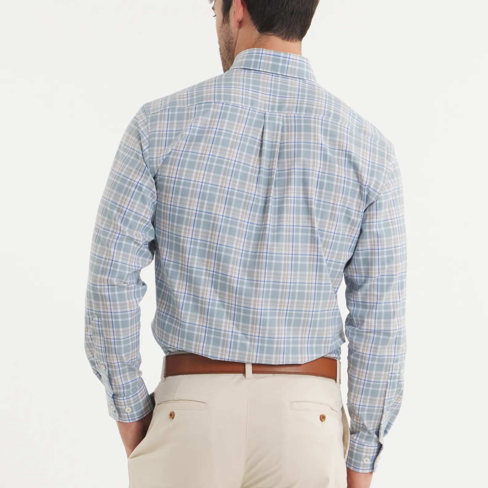 Southern Marsh 21 Grainger Performance Plaid Dress Shirt