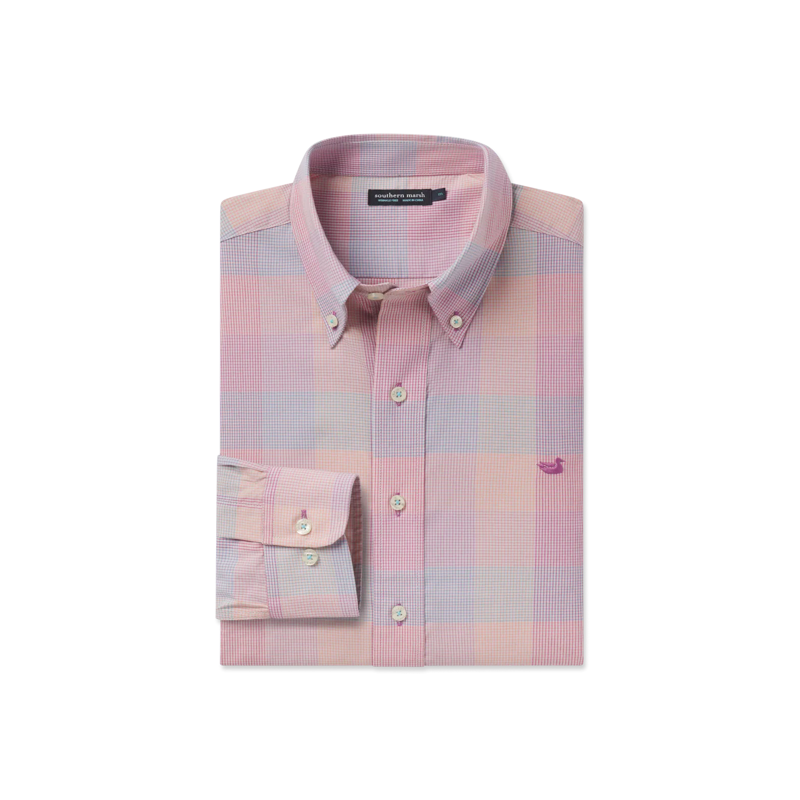 Southern Marsh 21 Grayson Check Dress Shirt