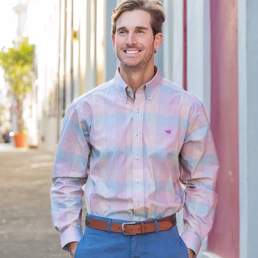 Southern Marsh 21 Grayson Check Dress Shirt