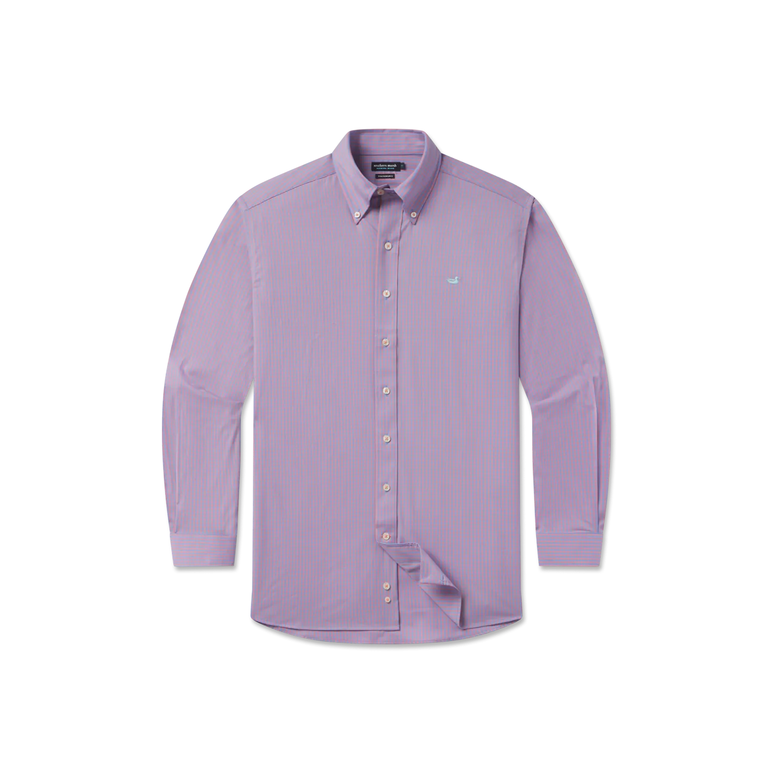 Southern Marsh 21 Greene Performance Check Dress Shirt