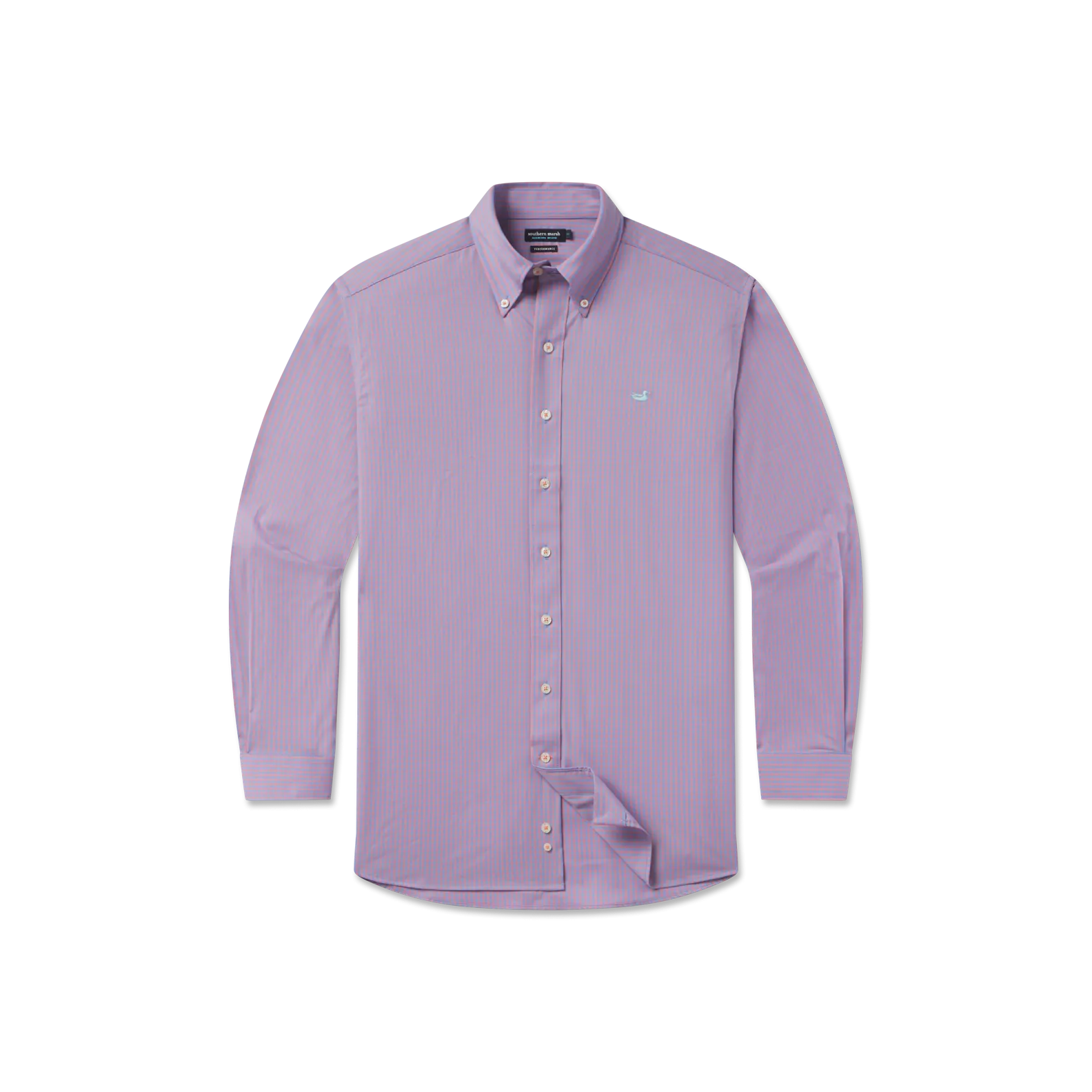 Southern Marsh 21 Greene Performance Check Dress Shirt