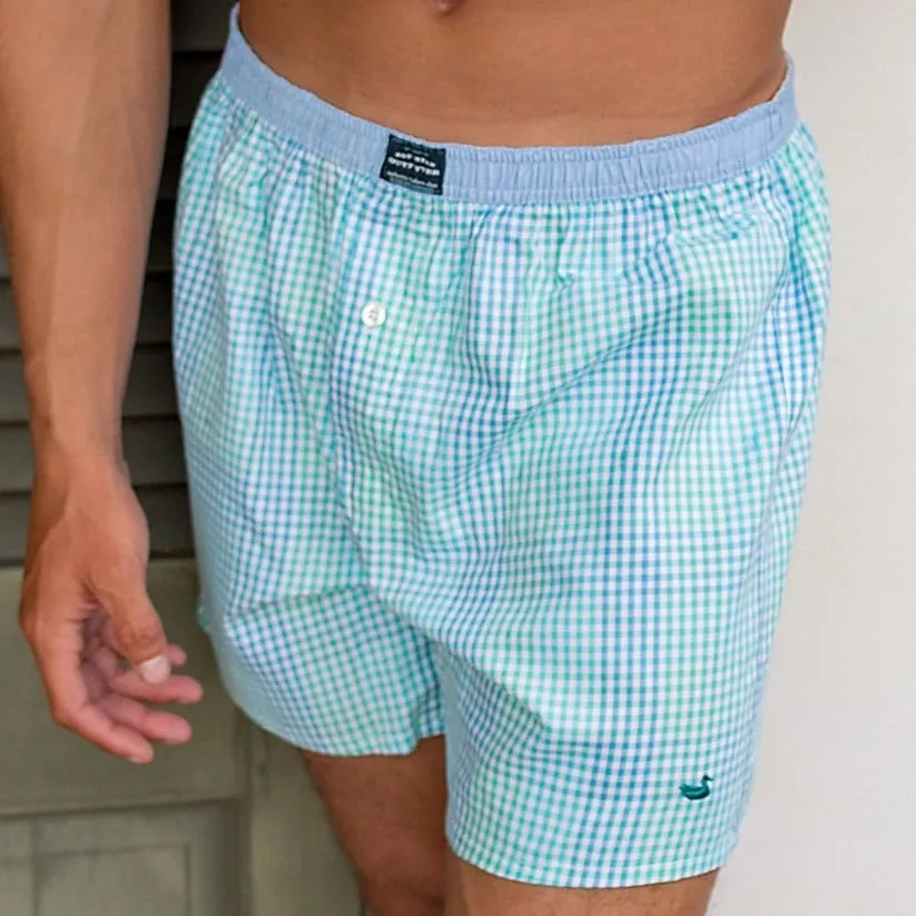 Southern Marsh 21 Hanover Gingham Boxer