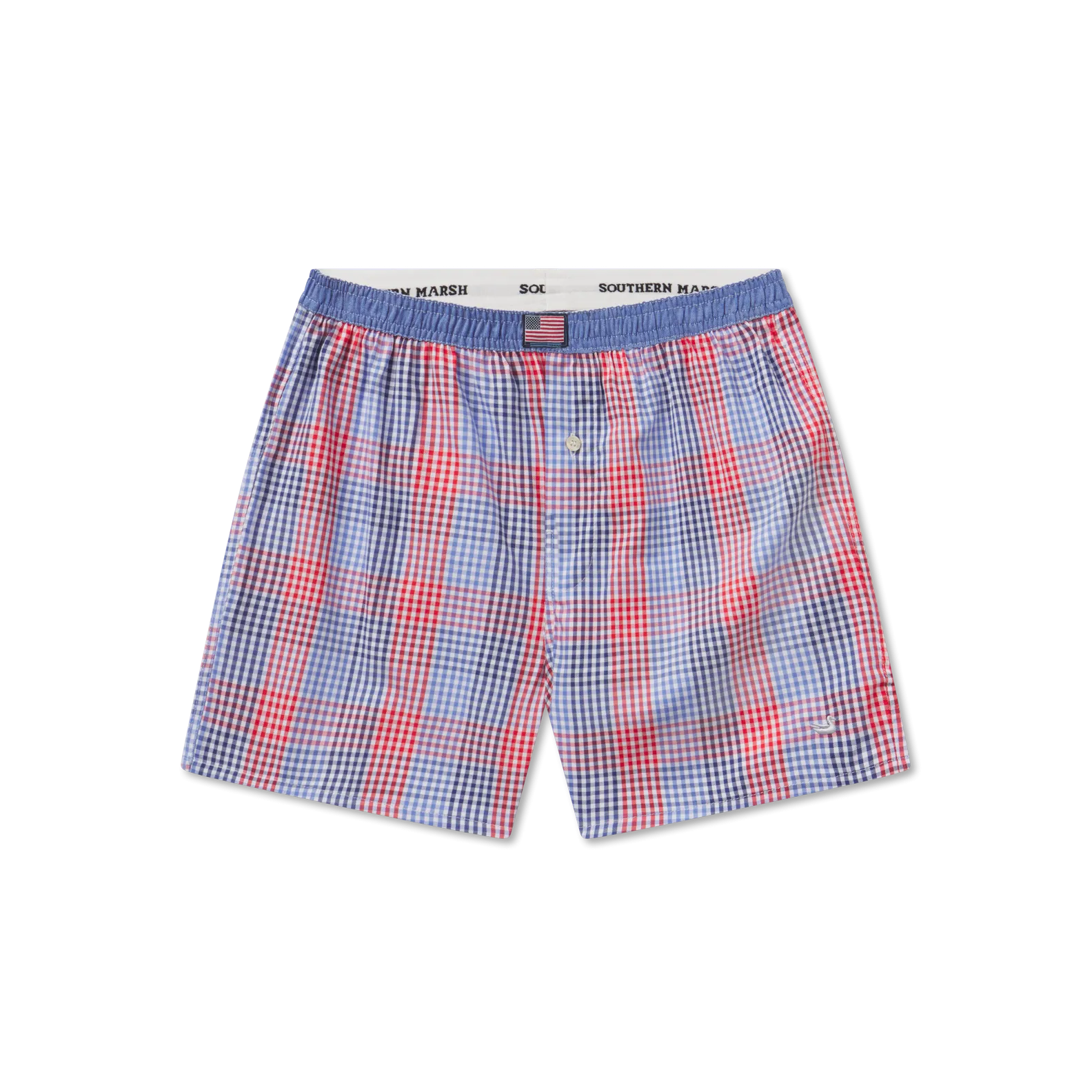 Southern Marsh 21 Hanover Gingham Boxer
