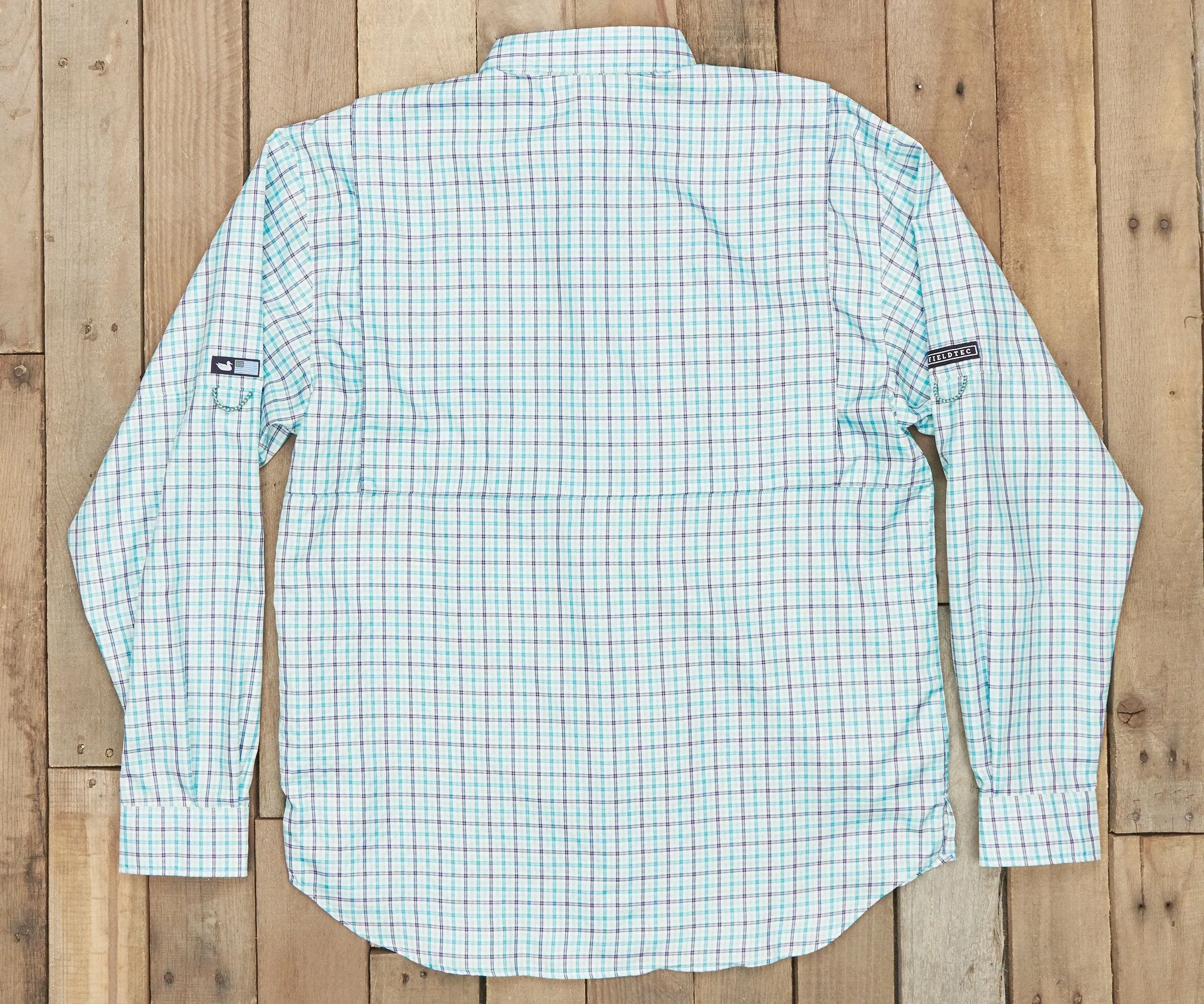 Southern Marsh 21 Harbor Cay Fishing Shirt - Abaco Grid
