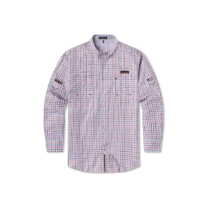 Southern Marsh 21 Harbor Cay Fishing Shirt - Abaco Grid