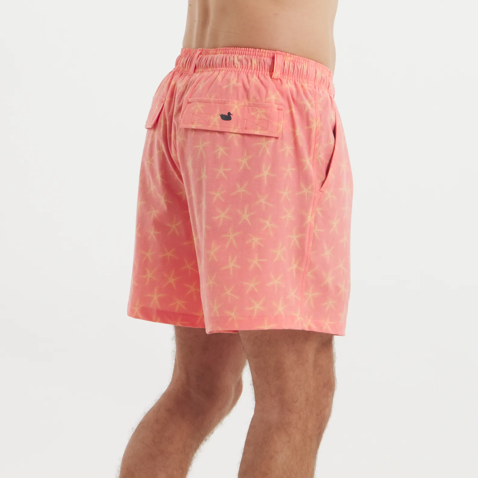 Southern Marsh 21 Harbor Stretch Lined Seawash™ Trunk - Starfish