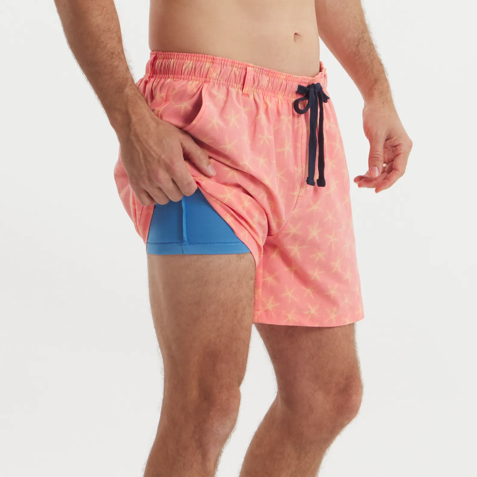 Southern Marsh 21 Harbor Stretch Lined Seawash™ Trunk - Starfish