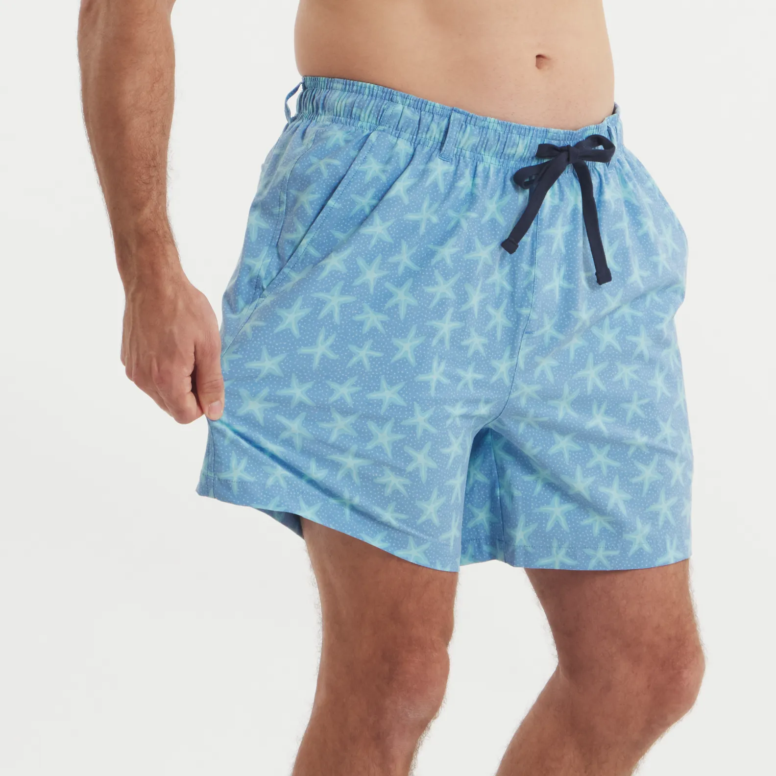 Southern Marsh 21 Harbor Stretch Lined Seawash™ Trunk - Starfish