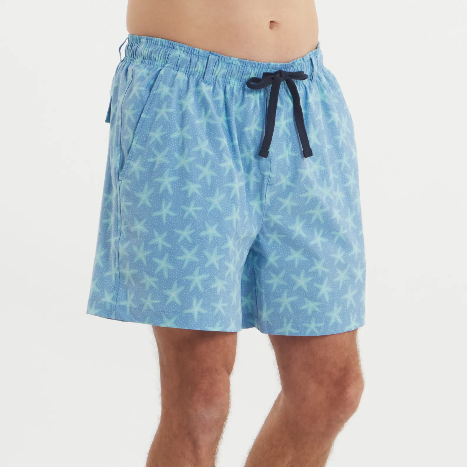Southern Marsh 21 Harbor Stretch Lined Seawash™ Trunk - Starfish