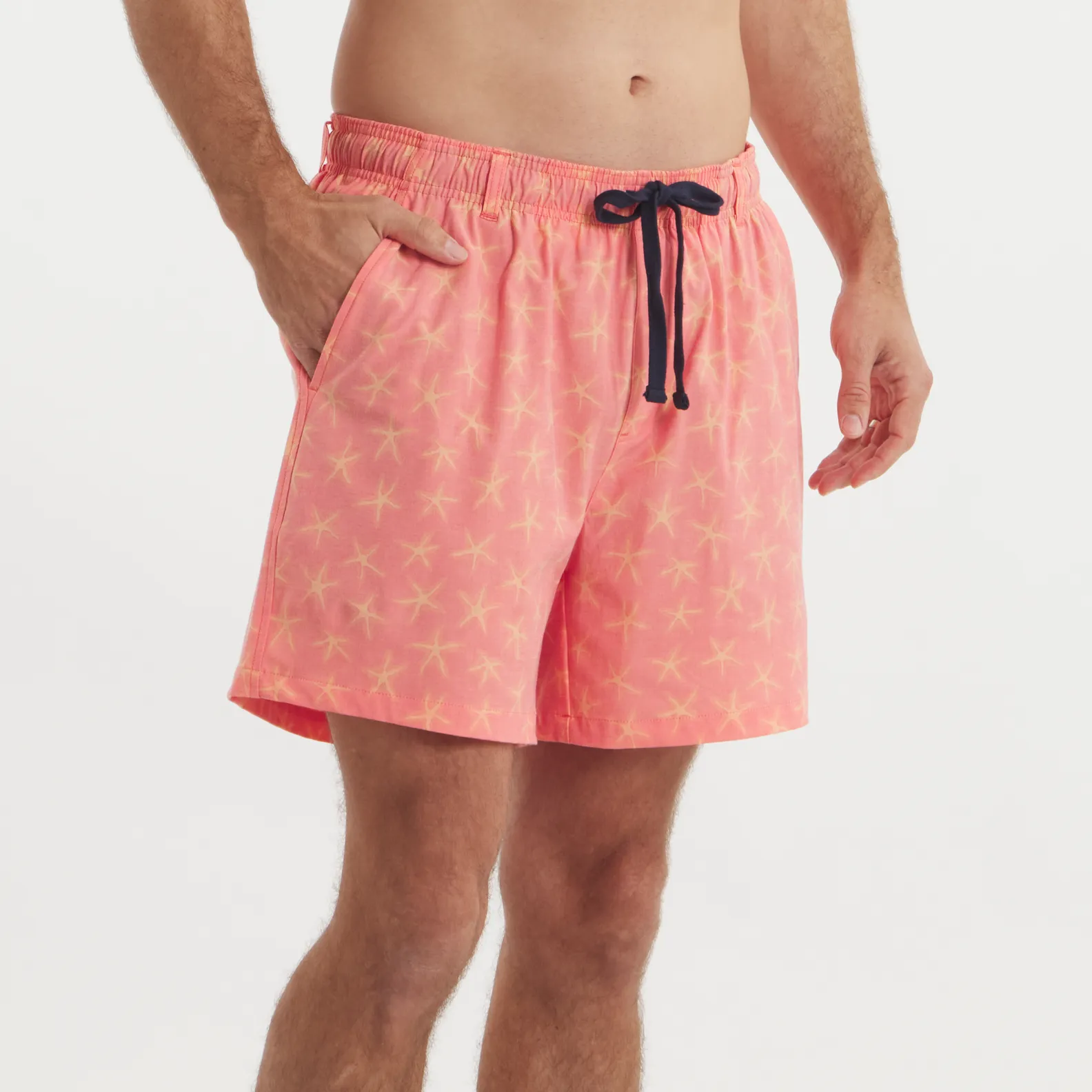 Southern Marsh 21 Harbor Stretch Lined Seawash™ Trunk - Starfish