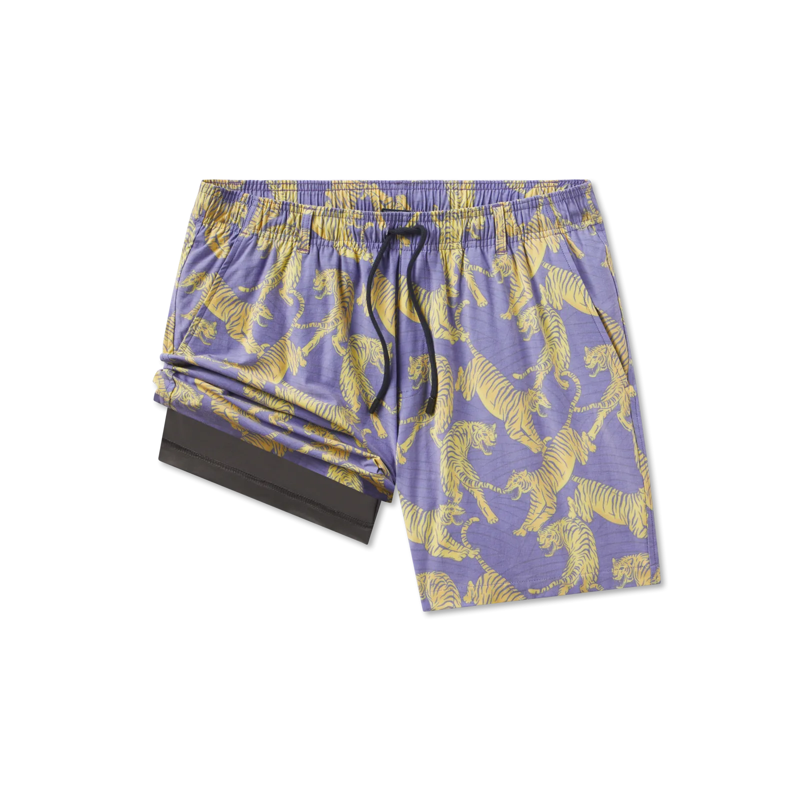 Southern Marsh 21 Harbor Stretch Lined Seawash™ Trunk - Tiger
