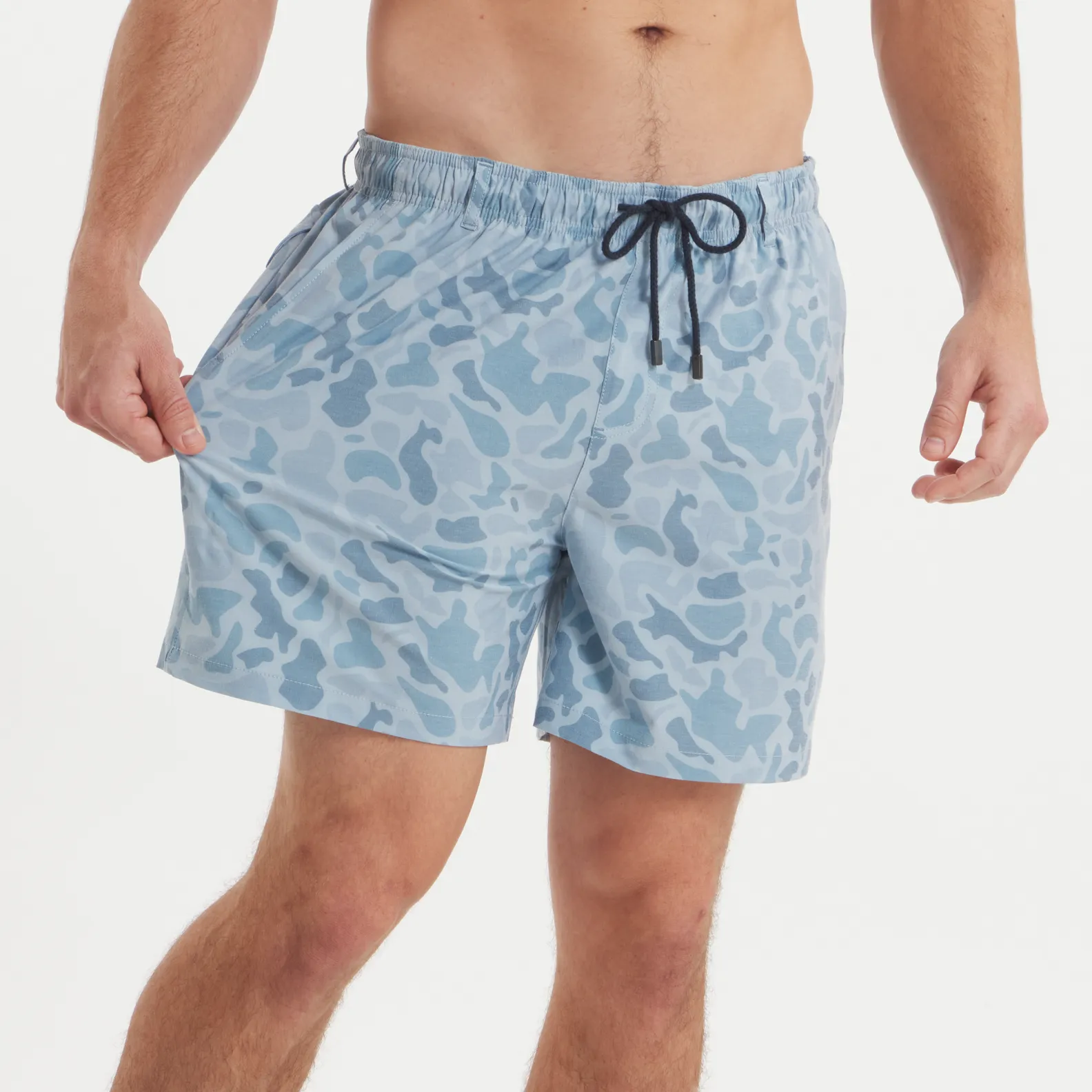 Southern Marsh 21 Harbor Stretch SEAWASH™ Hybrid Short - Camo