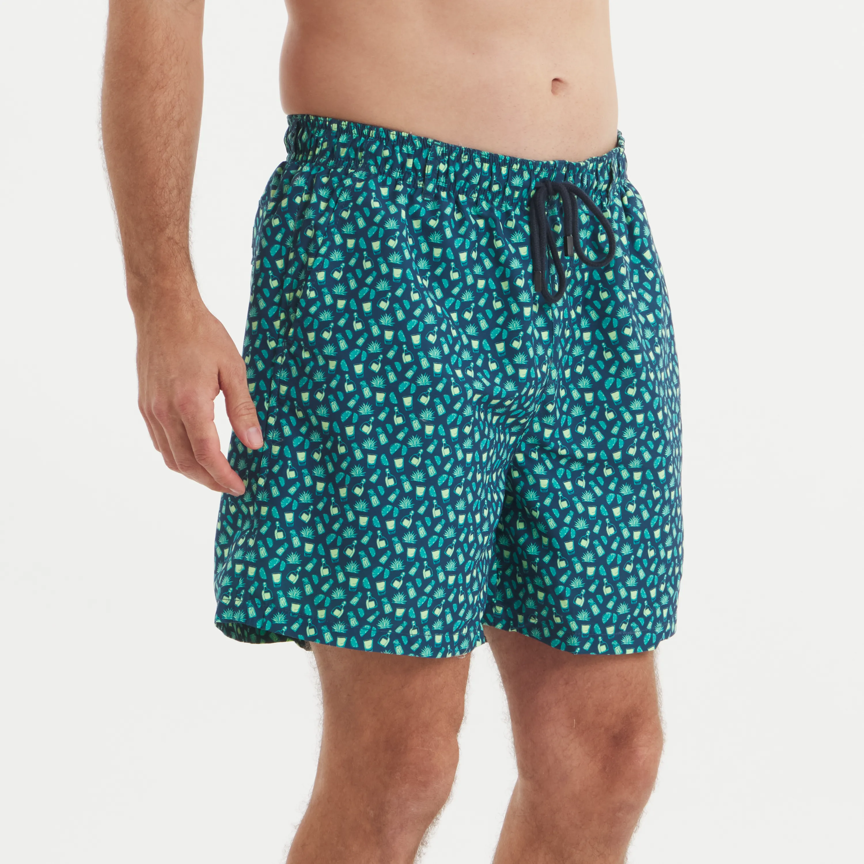Southern Marsh 21 Harbor Swim Trunk - Salt & Lime