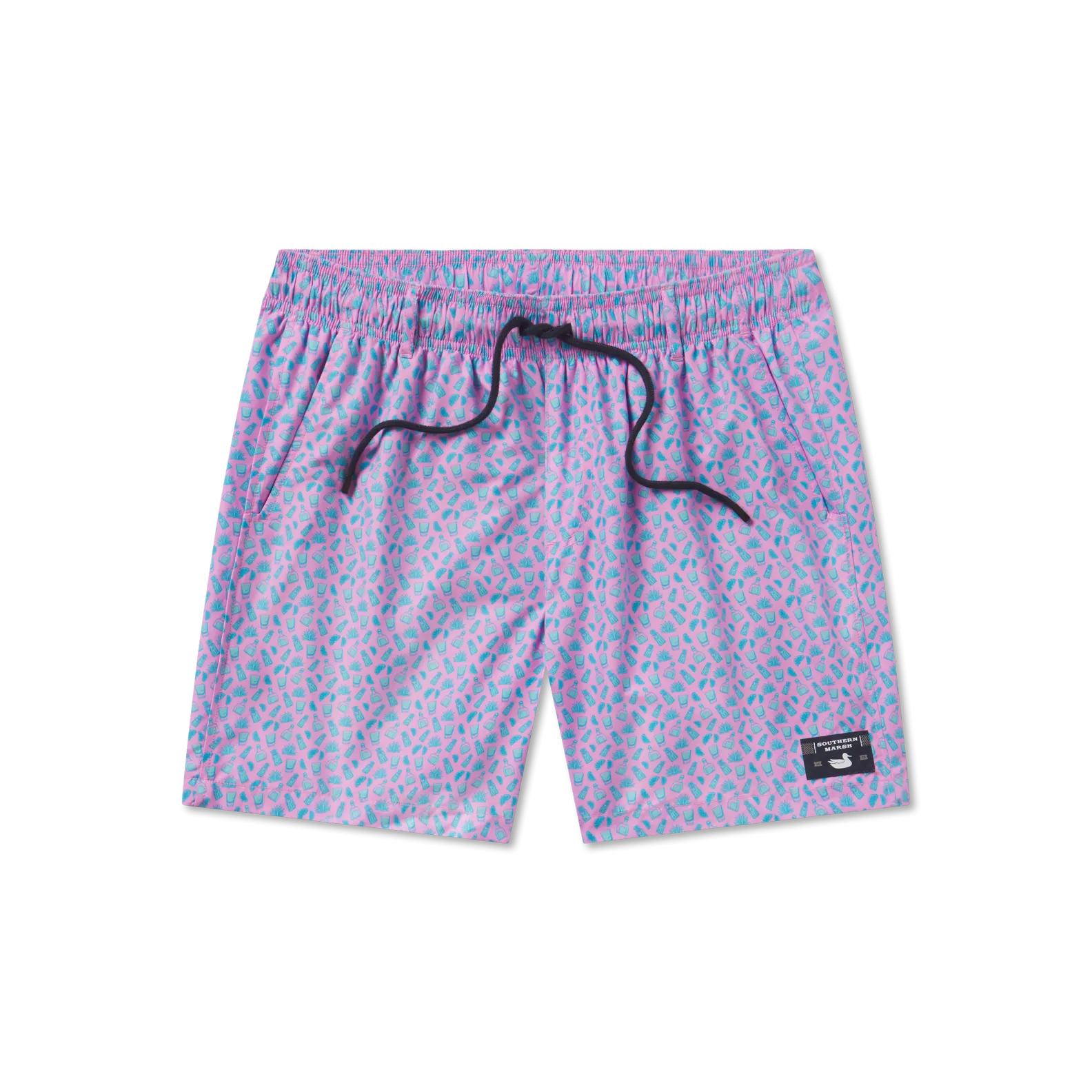 Southern Marsh 21 Harbor Swim Trunk - Salt & Lime