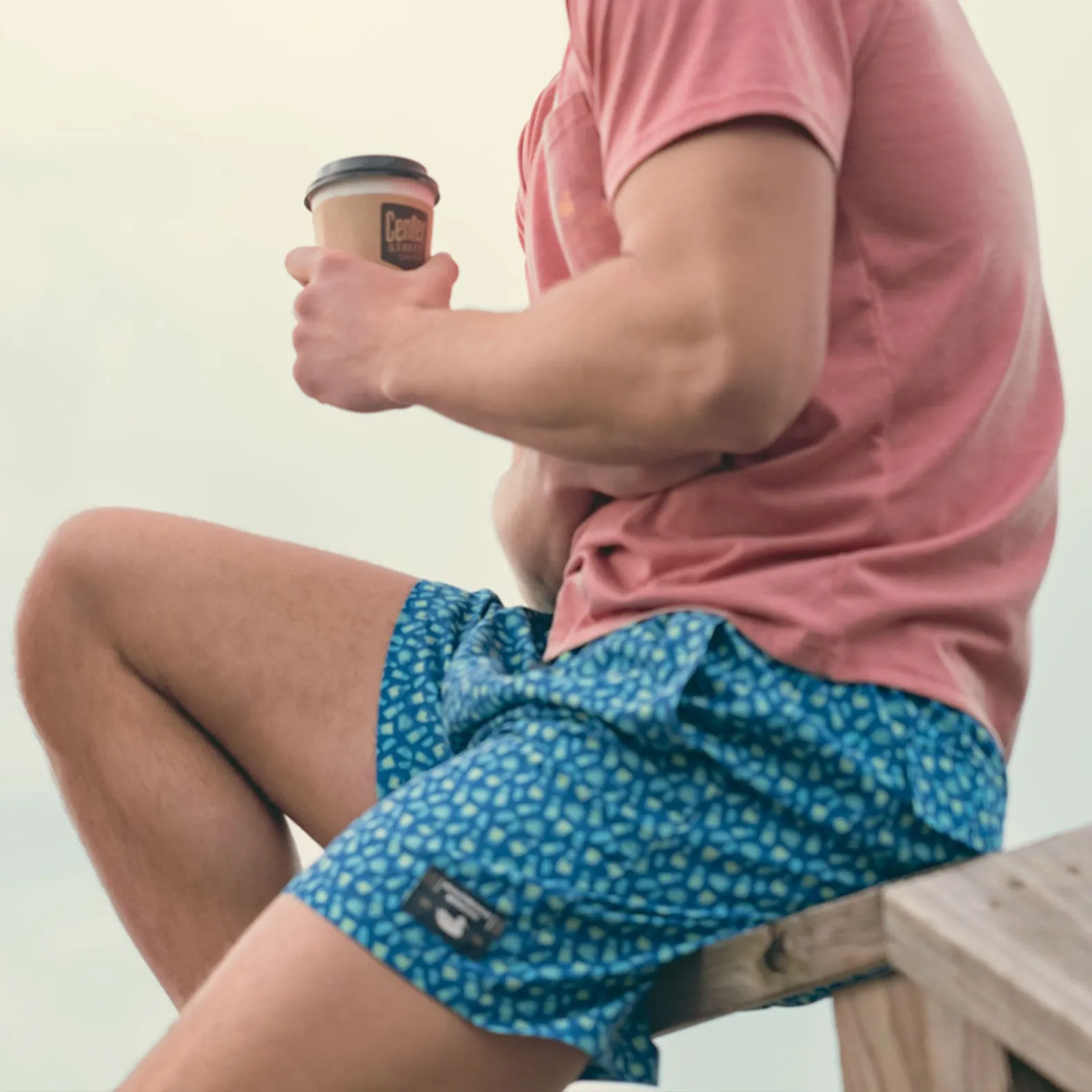 Southern Marsh 21 Harbor Swim Trunk - Salt & Lime