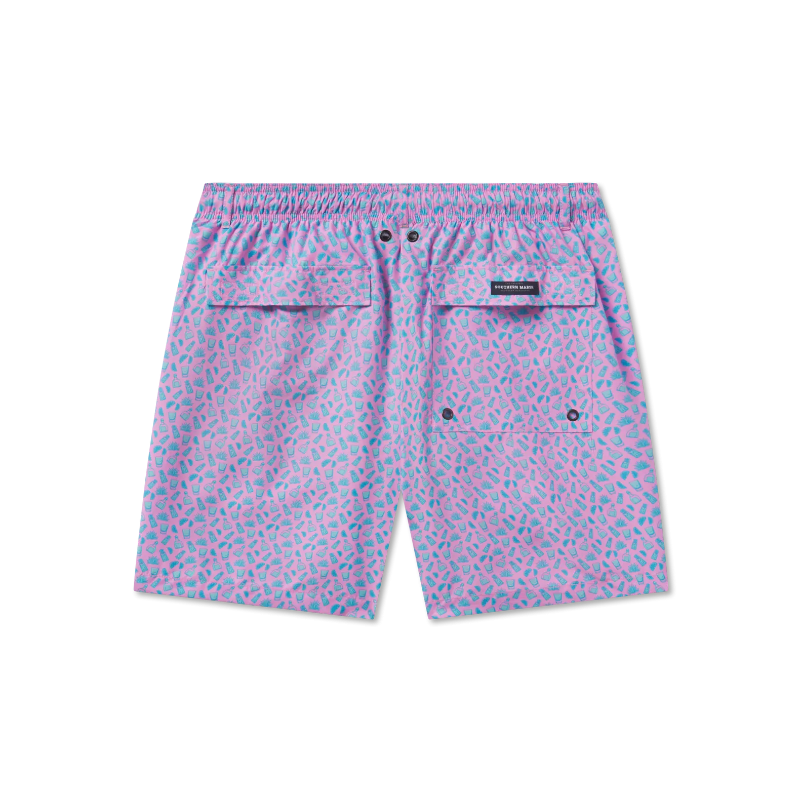 Southern Marsh 21 Harbor Swim Trunk - Salt & Lime