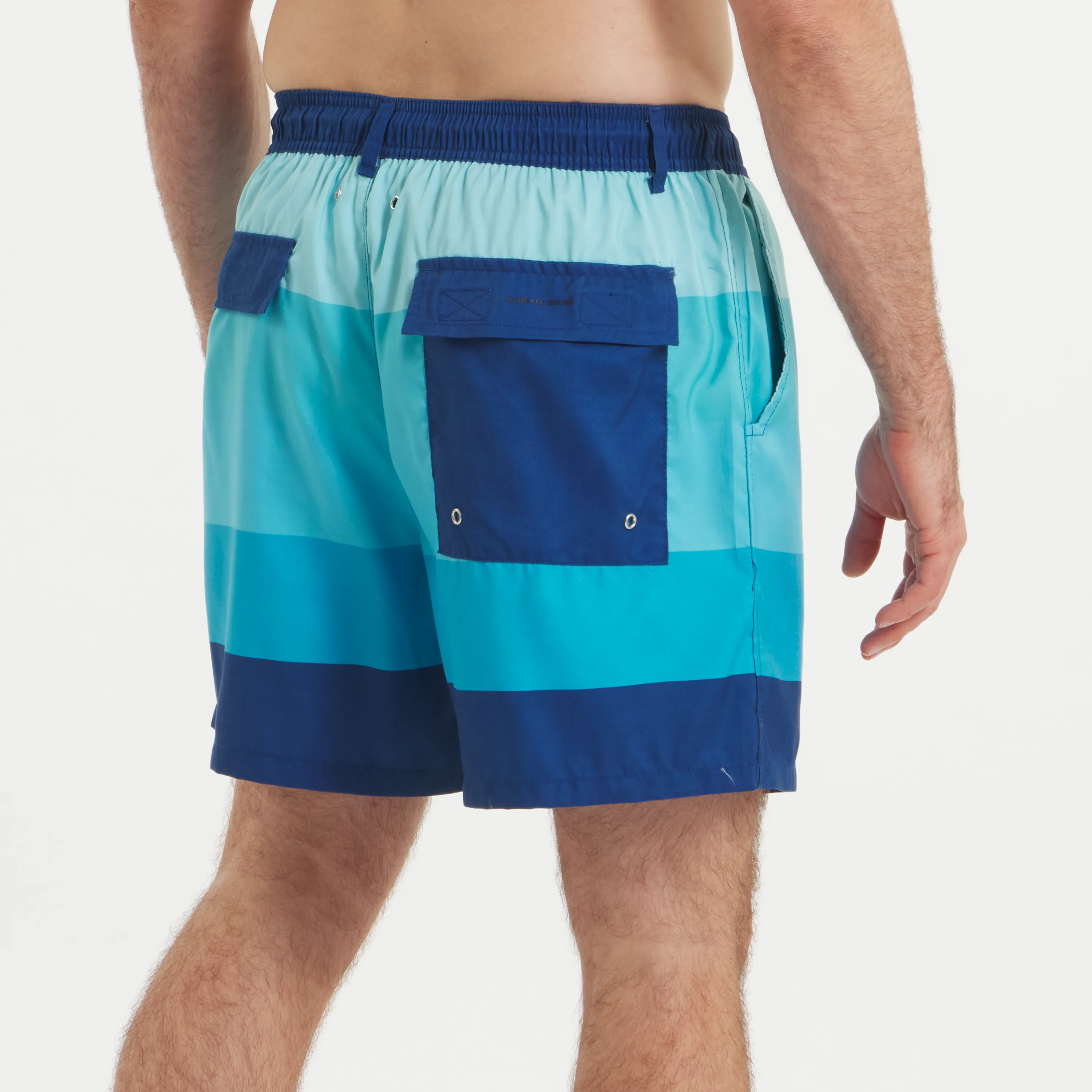 Southern Marsh 21 Harbor Trunk - Horizon Stripe