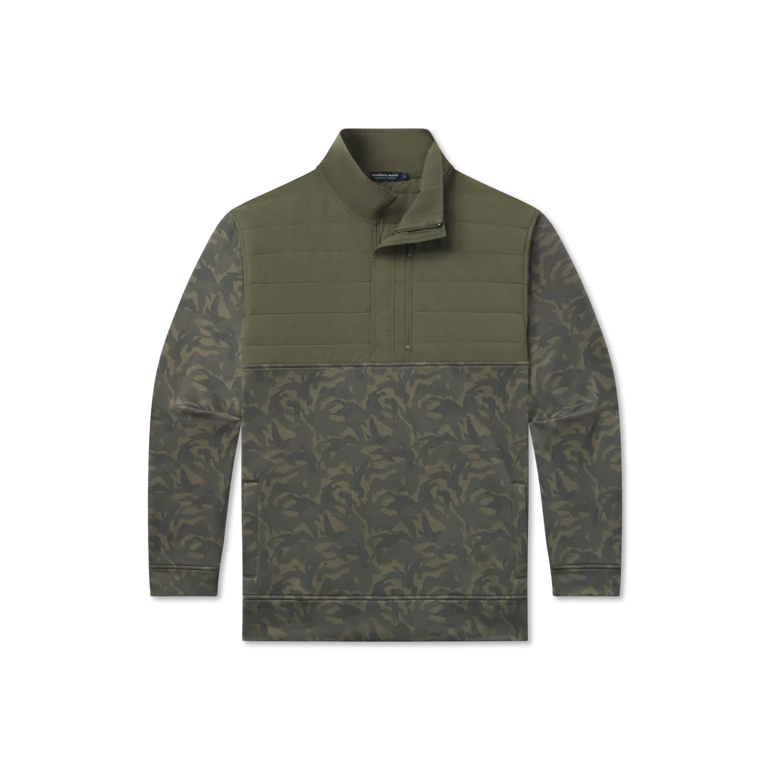 Southern Marsh 21 Harris Stretch Pullover - Duck Camo