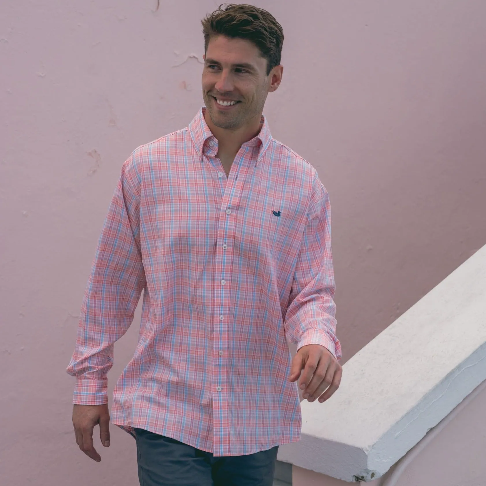 Southern Marsh 21 Hartsville Plaid Dress Shirt