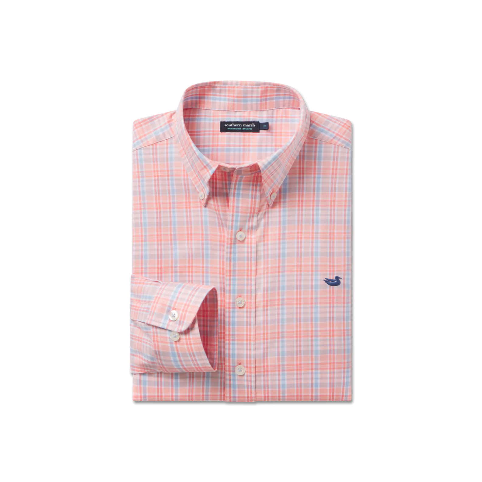 Southern Marsh 21 Hartsville Plaid Dress Shirt
