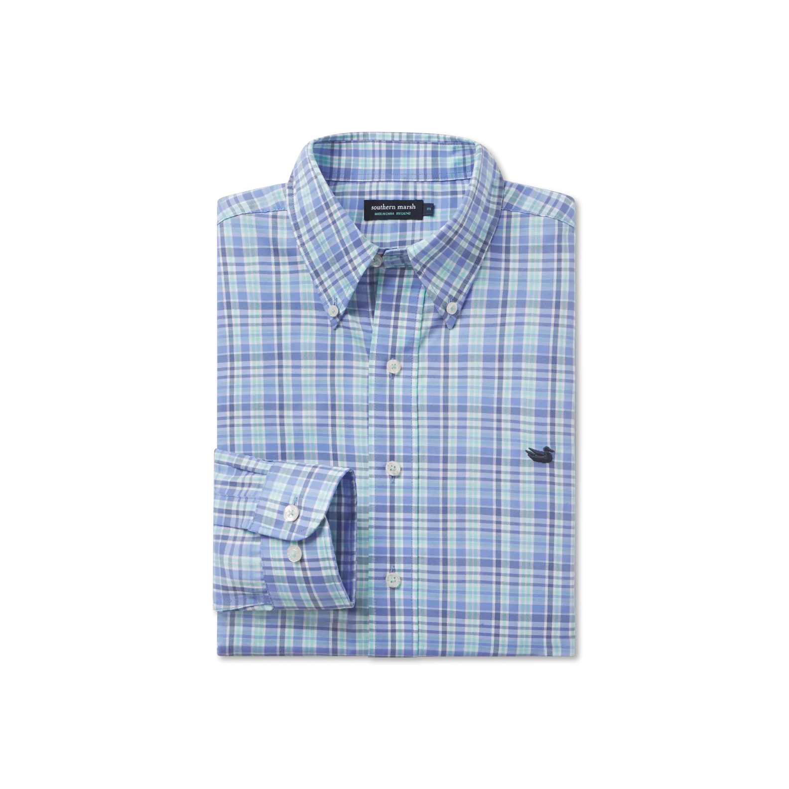 Southern Marsh 21 Hartsville Plaid Dress Shirt