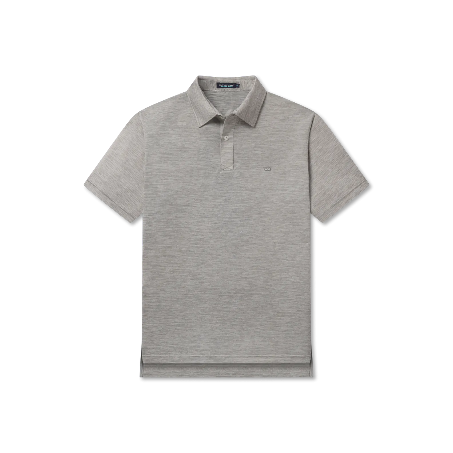Southern Marsh 21 Havana Striped Performance Polo