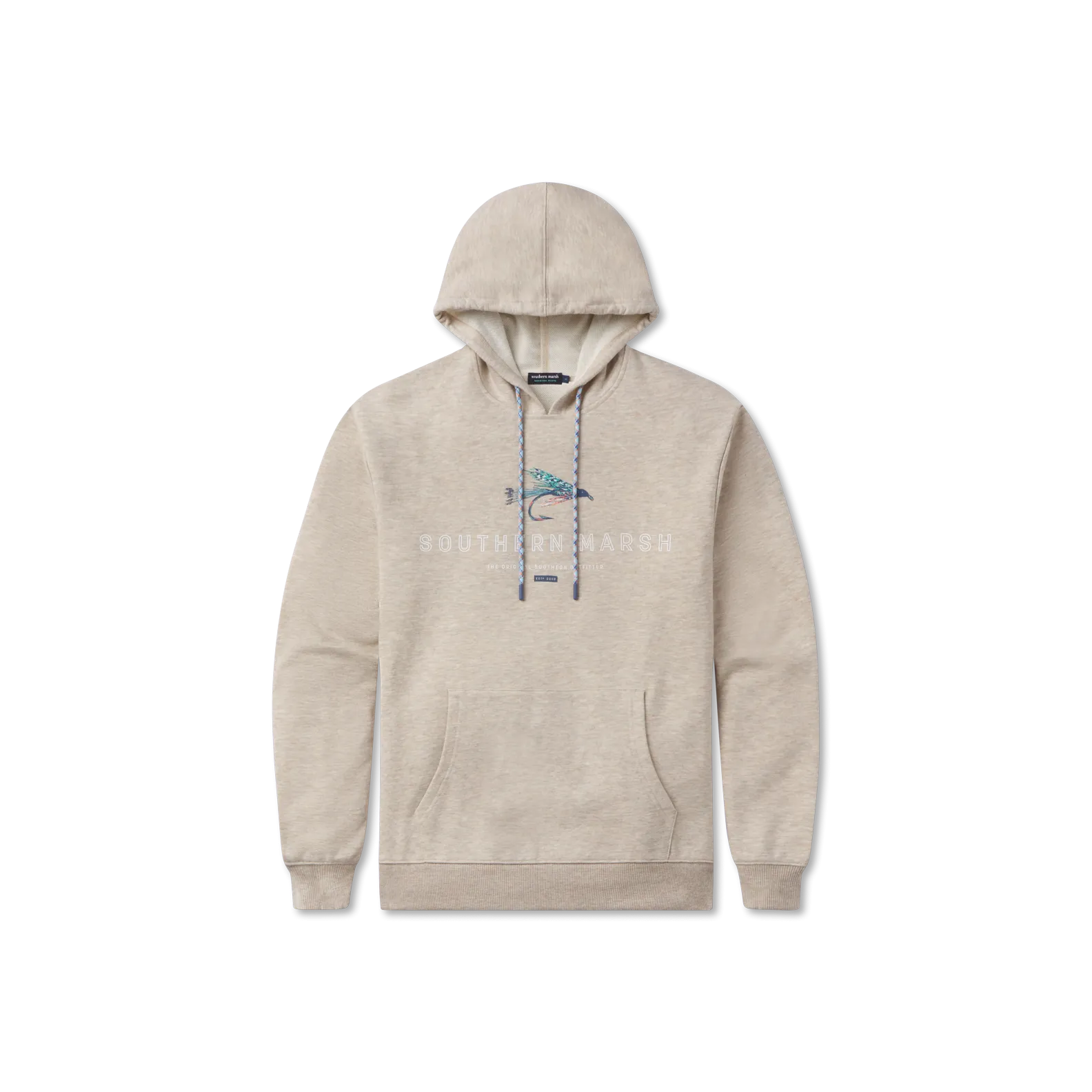 Southern Marsh 21 Hecho Heather Hoodie - Fly Outlines