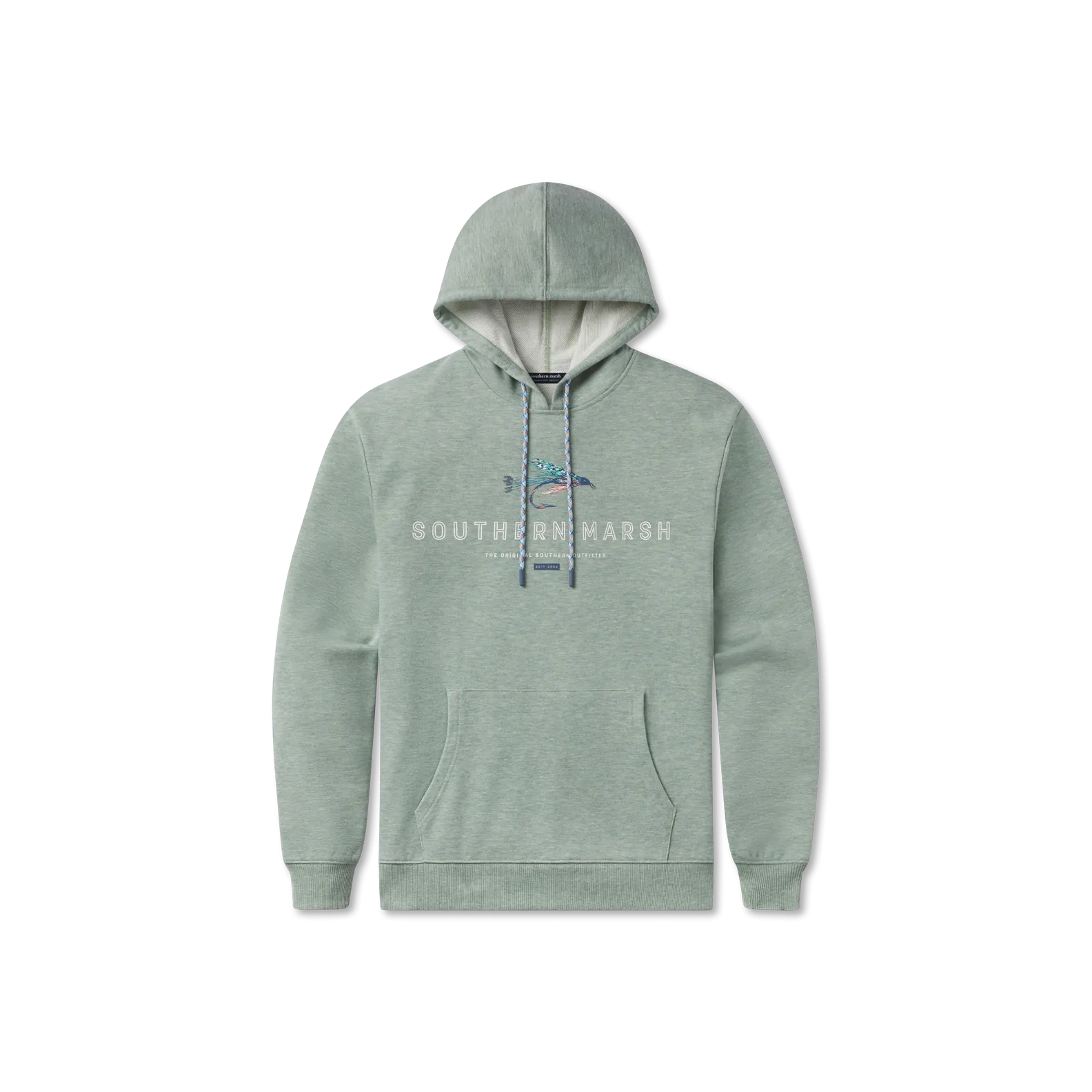 Southern Marsh 21 Hecho Heather Hoodie - Fly Outlines